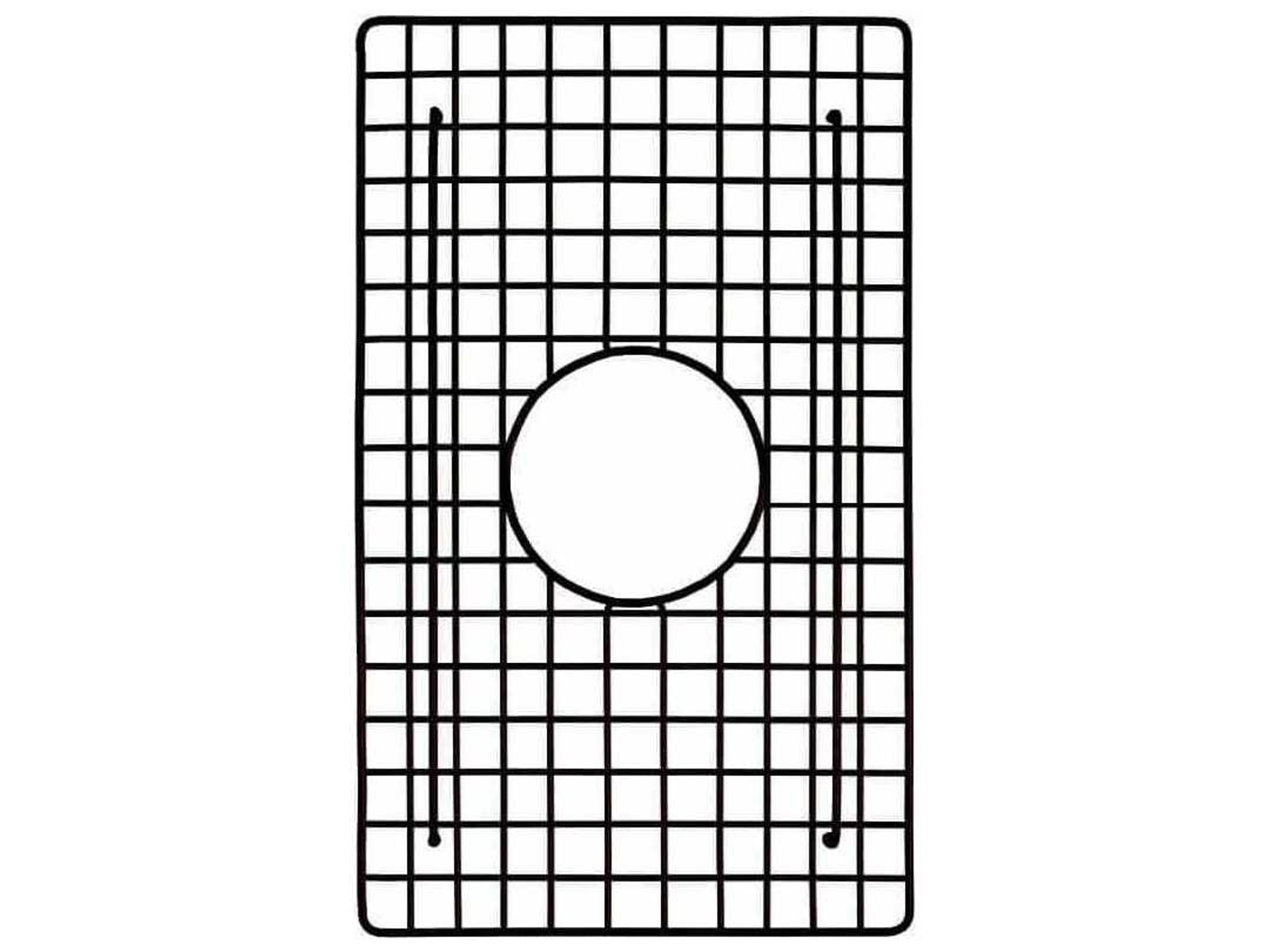 Matte Black Bottom Grid