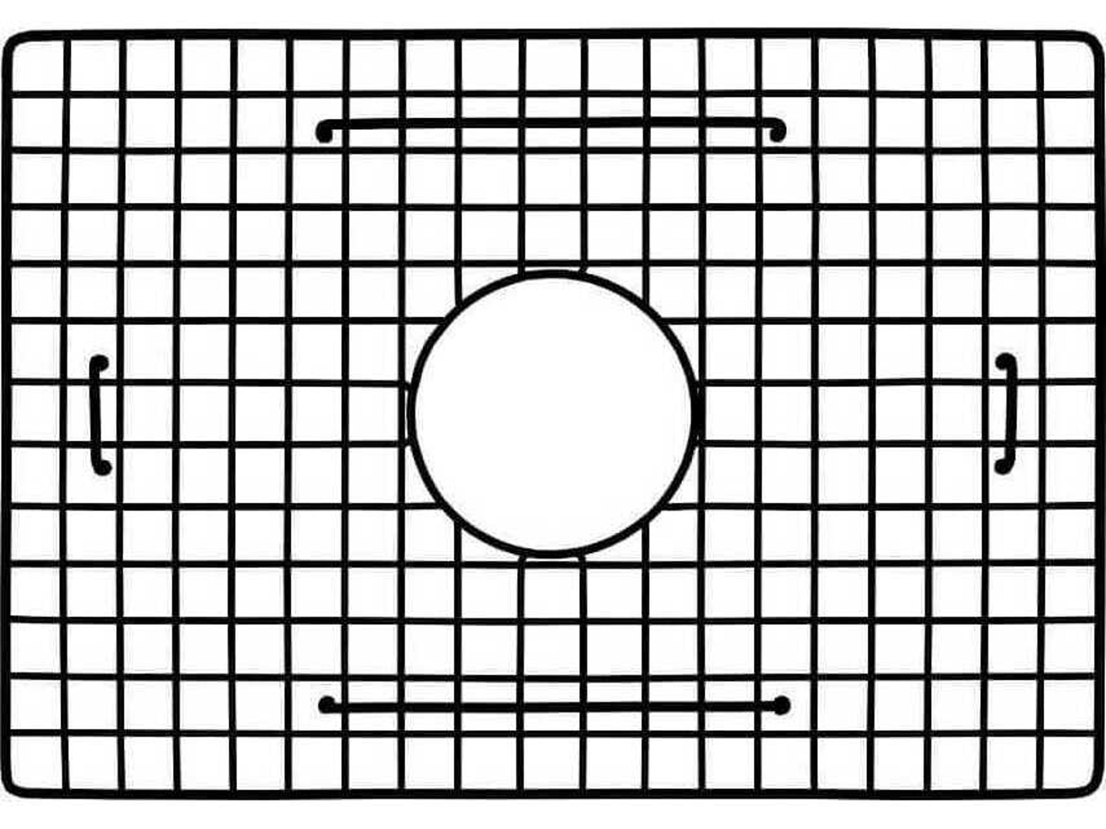 Matte Black Bottom Grid