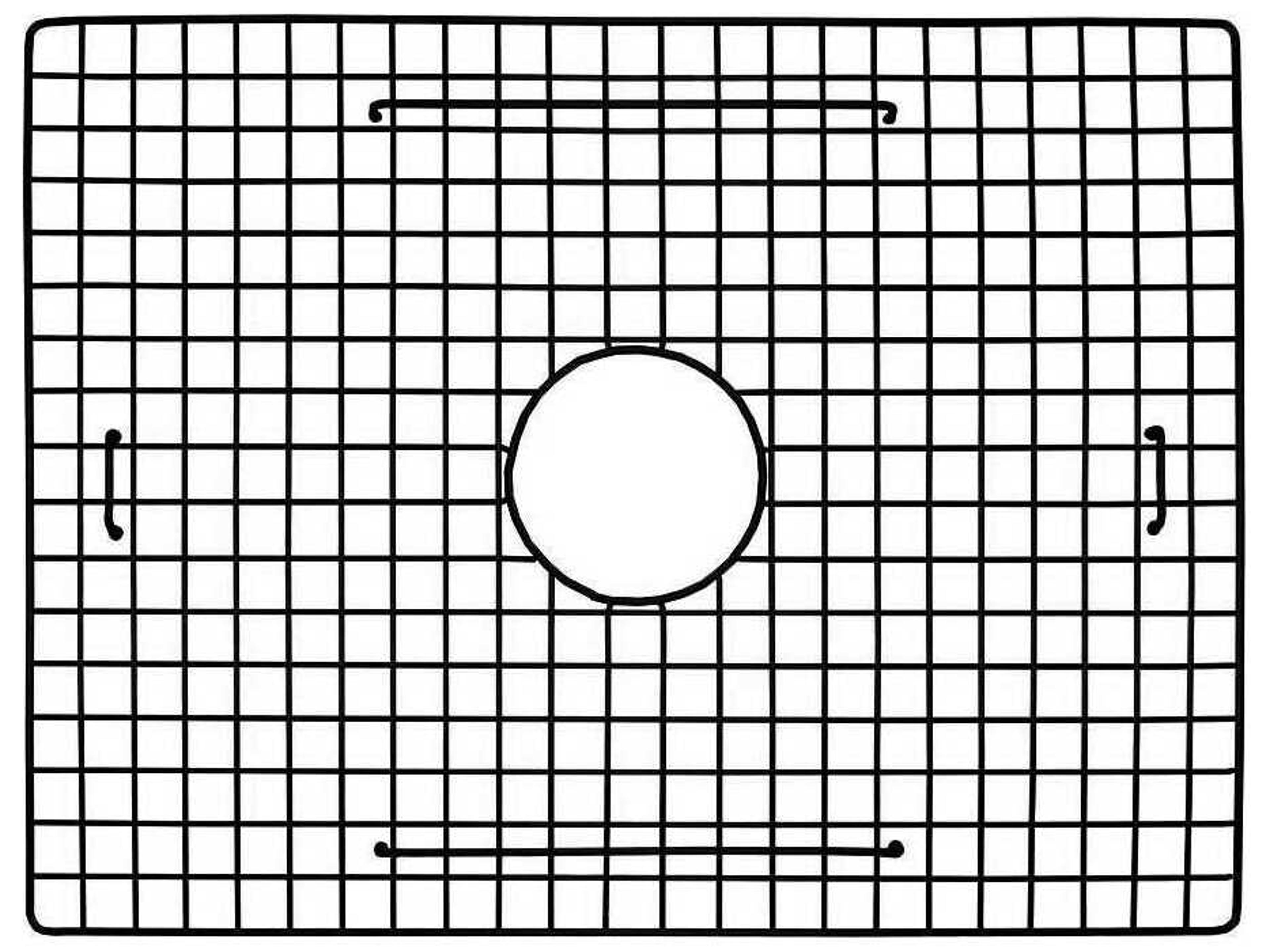 Matte Black Bottom Grid