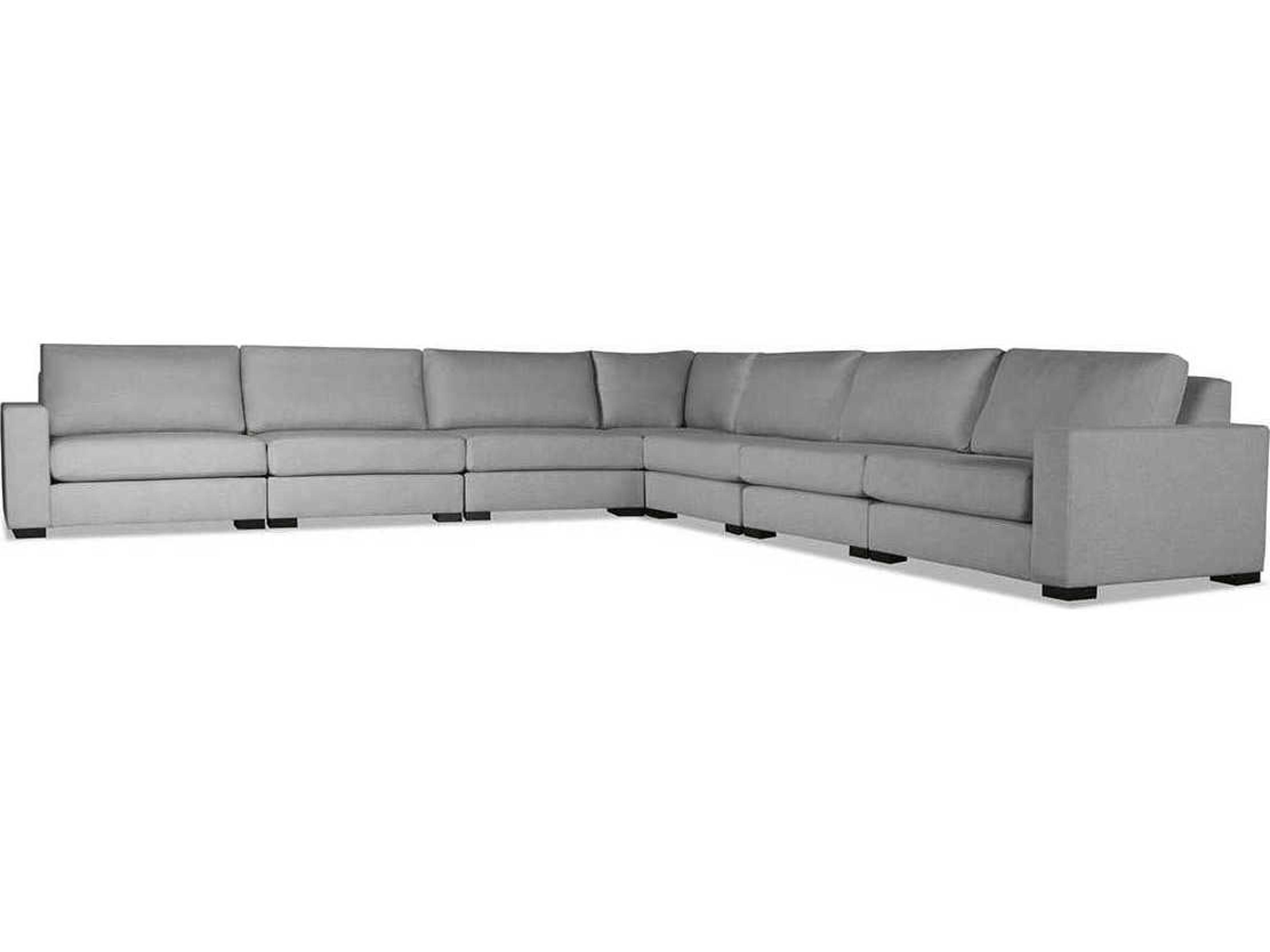 Nativa Interiors Veranda 7 - Pieces Upholstered Sectional Sofa