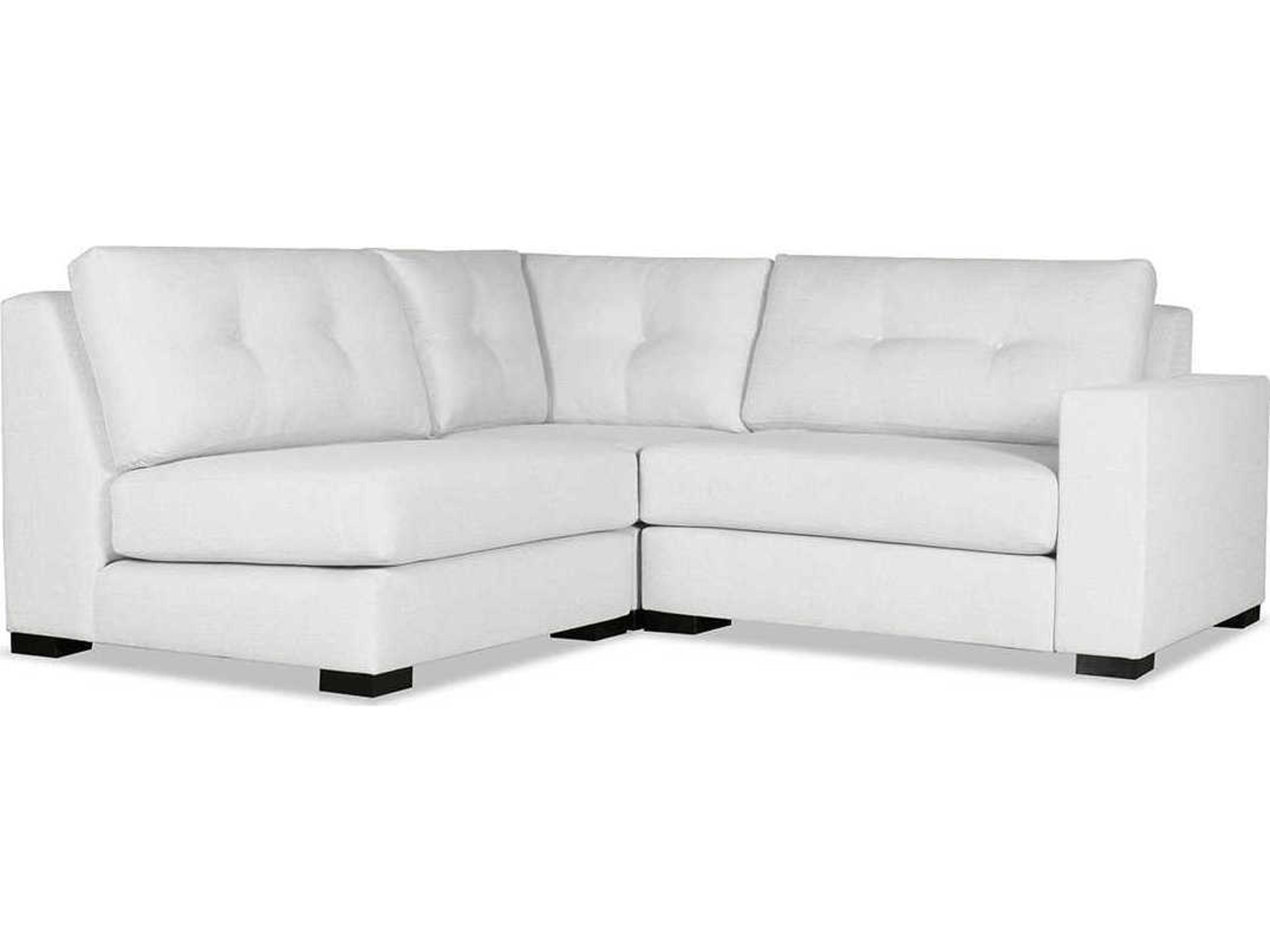 Nativa Interiors Veranda Buttoned 3 - Pieces RAF Upholstered Sectional Sofa