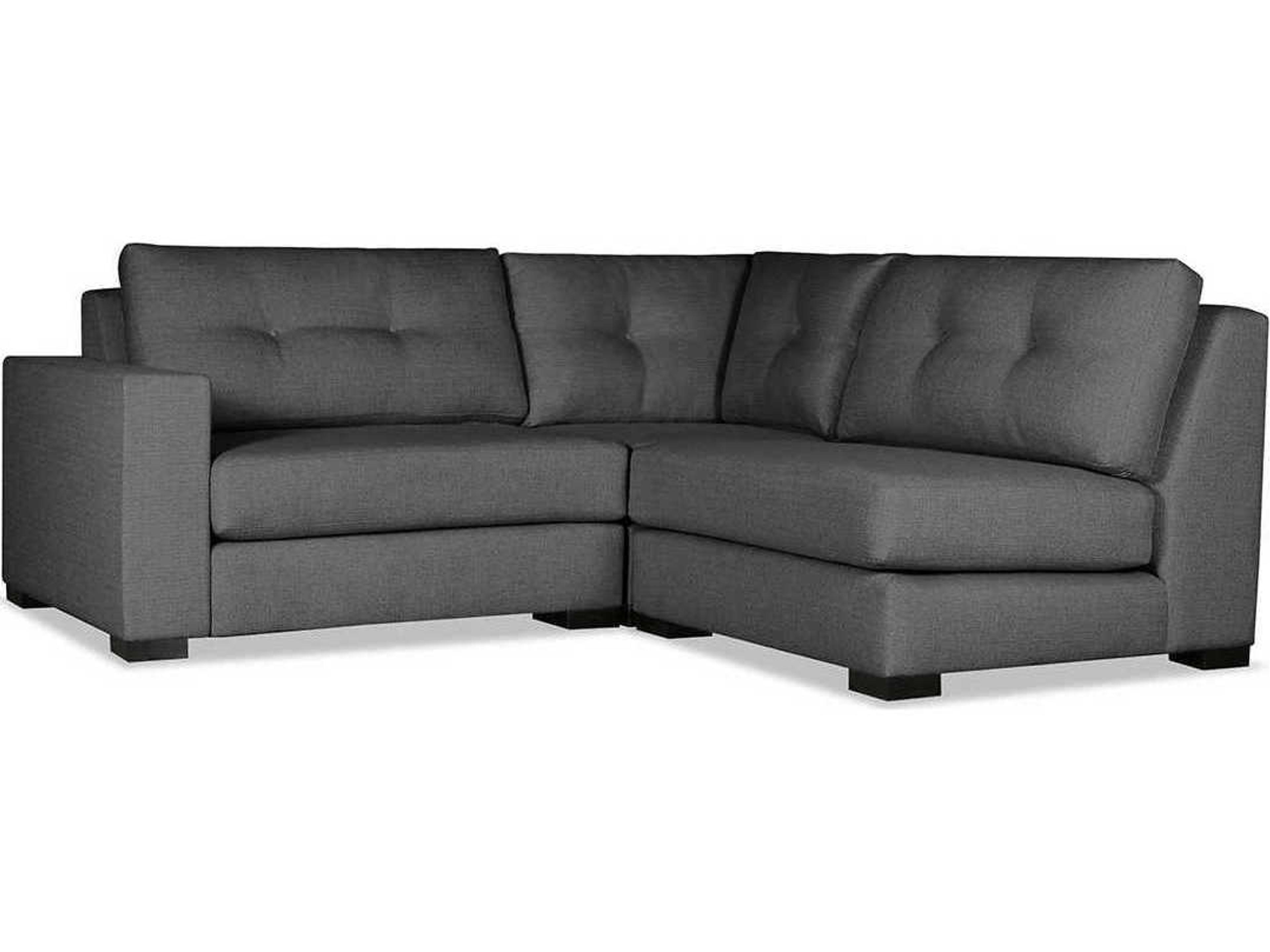 Nativa Interiors Veranda Buttoned 3 - Pieces LAF Upholstered Sectional Sofa
