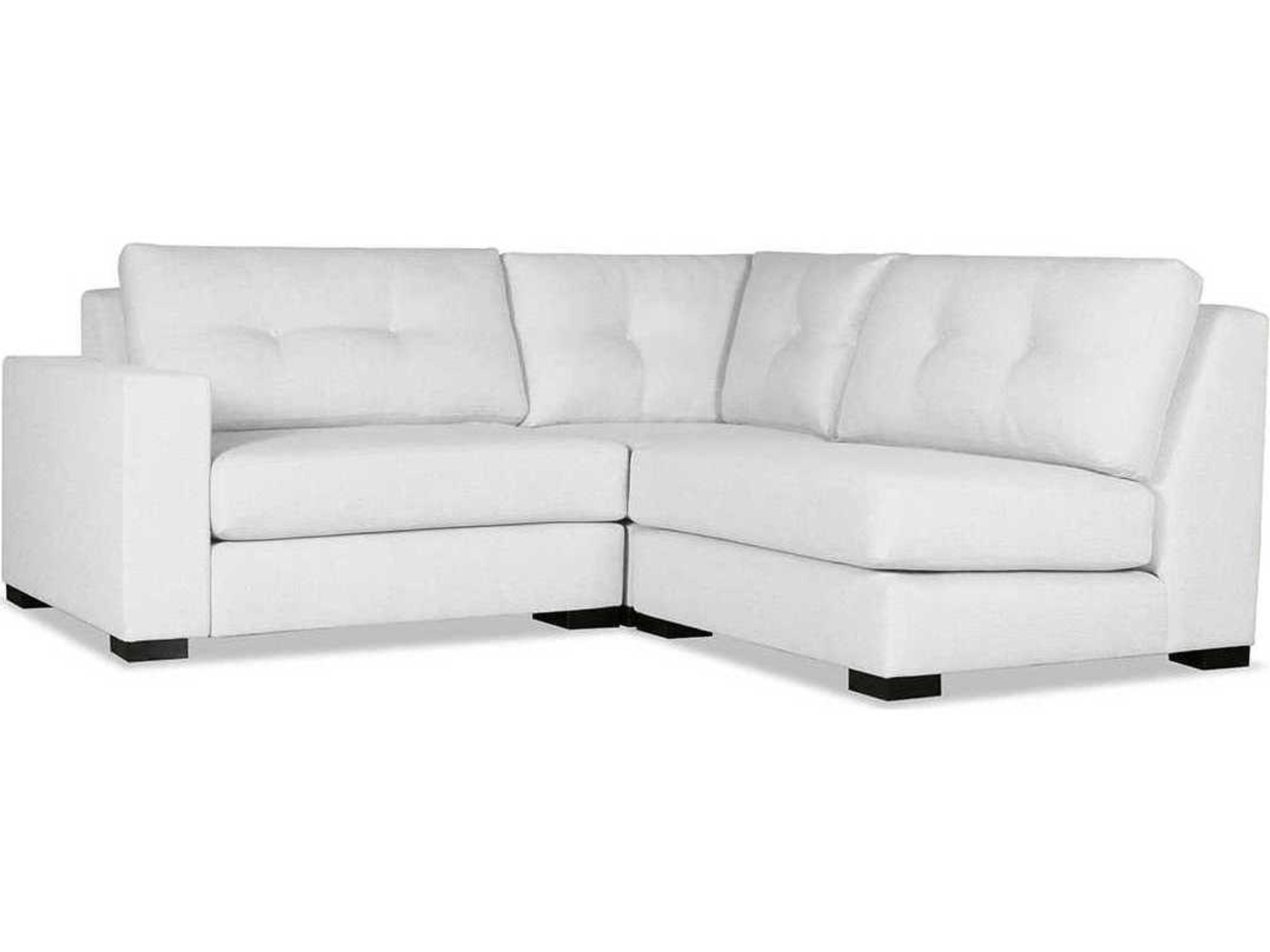 Nativa Interiors Veranda Buttoned 3 - Pieces LAF Upholstered Sectional Sofa