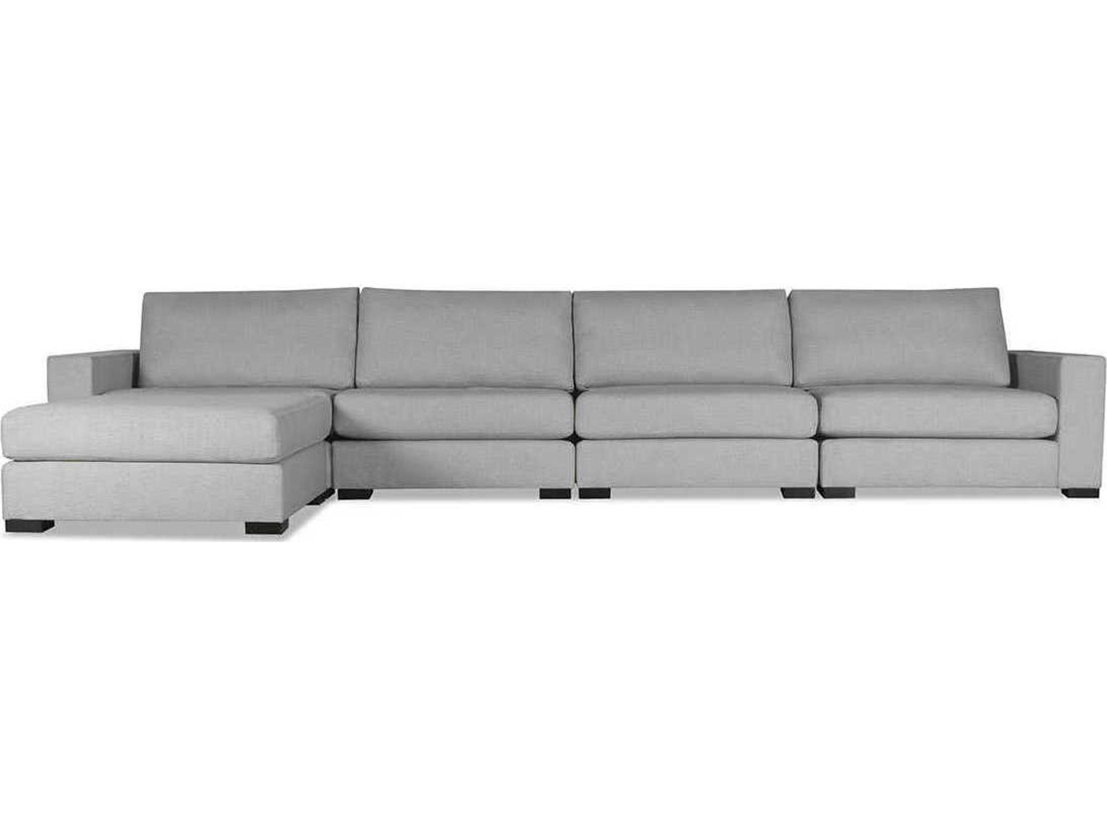 Nativa Interiors Veranda 5 - Pieces Upholstered Sectional Sofa with Ottoman