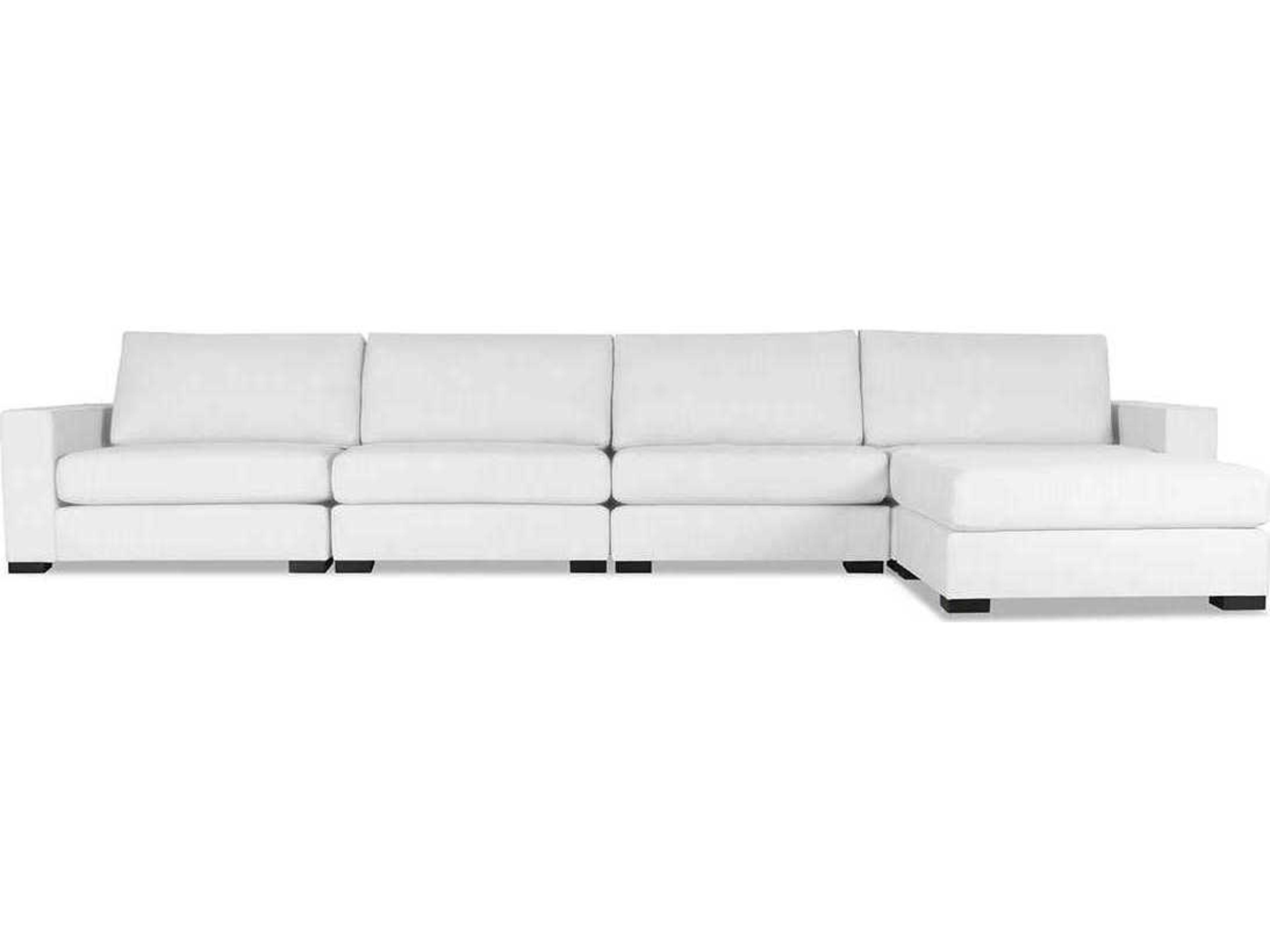 Nativa Interiors Veranda 5 - Pieces Upholstered Sectional Sofa with Ottoman