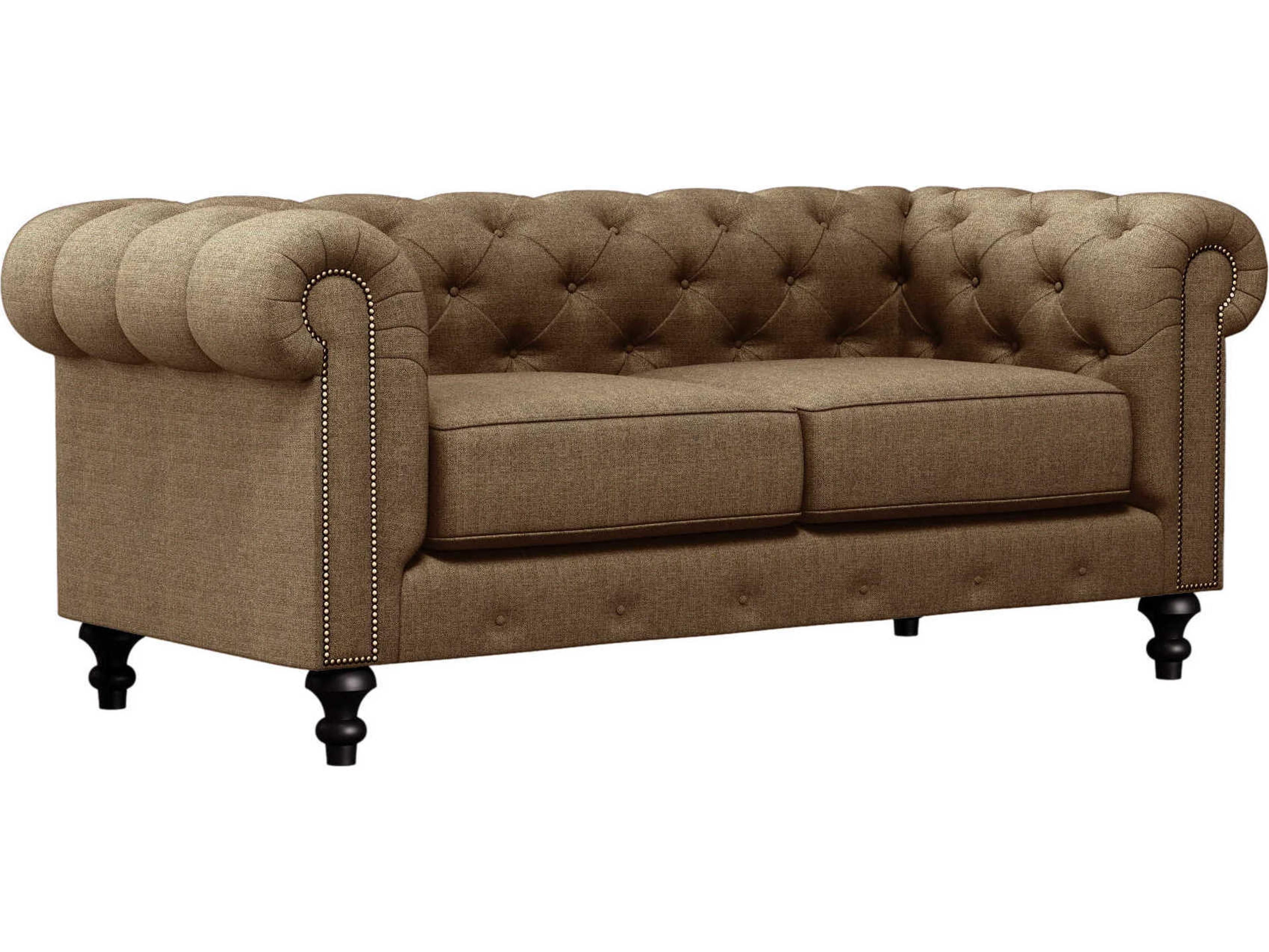 London Tufted Upholstered Sofa