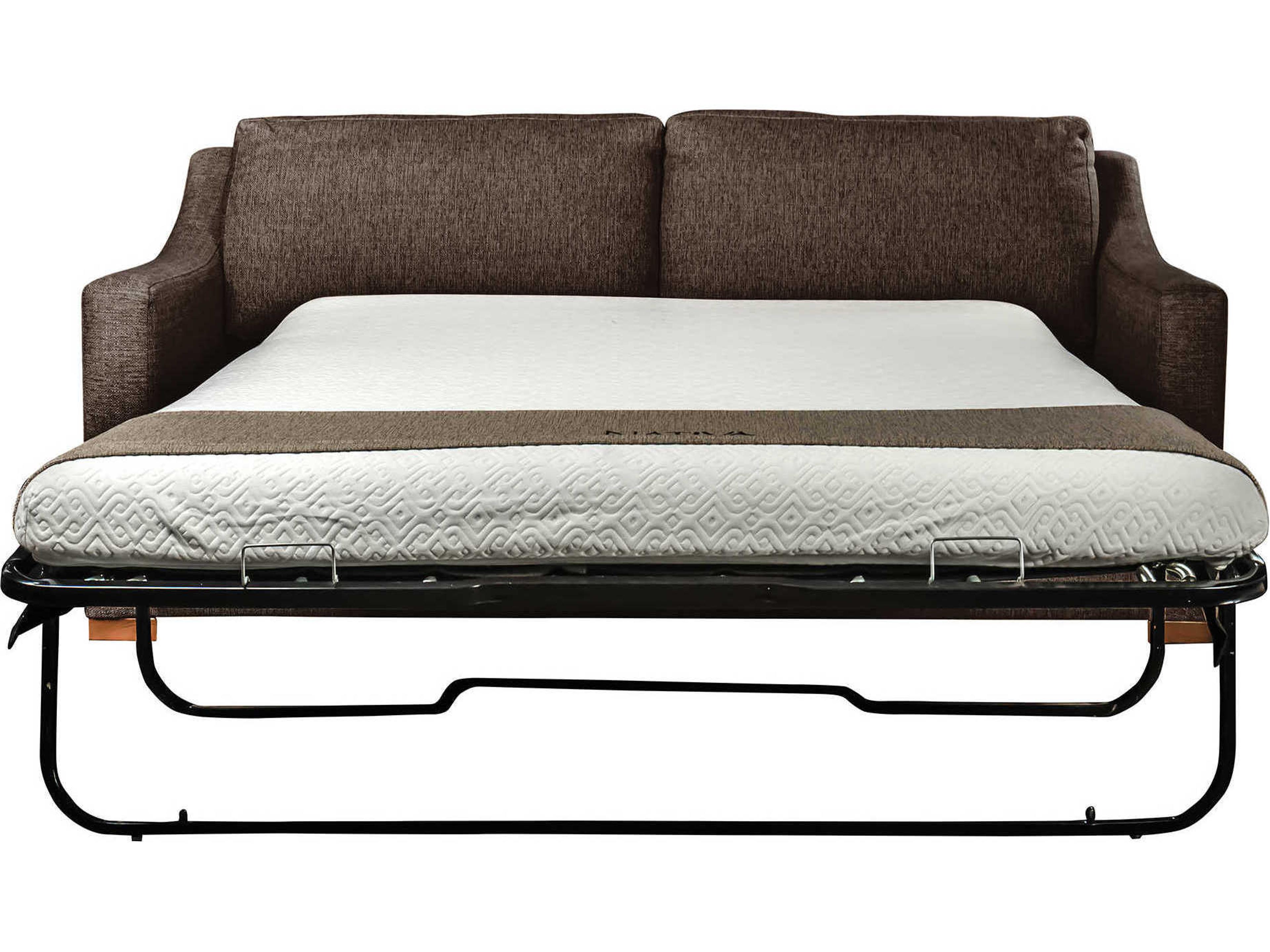 Nativa Interiors Ashely Upholstered Sofa Bed with Premium Gel Infused Foam Mattress