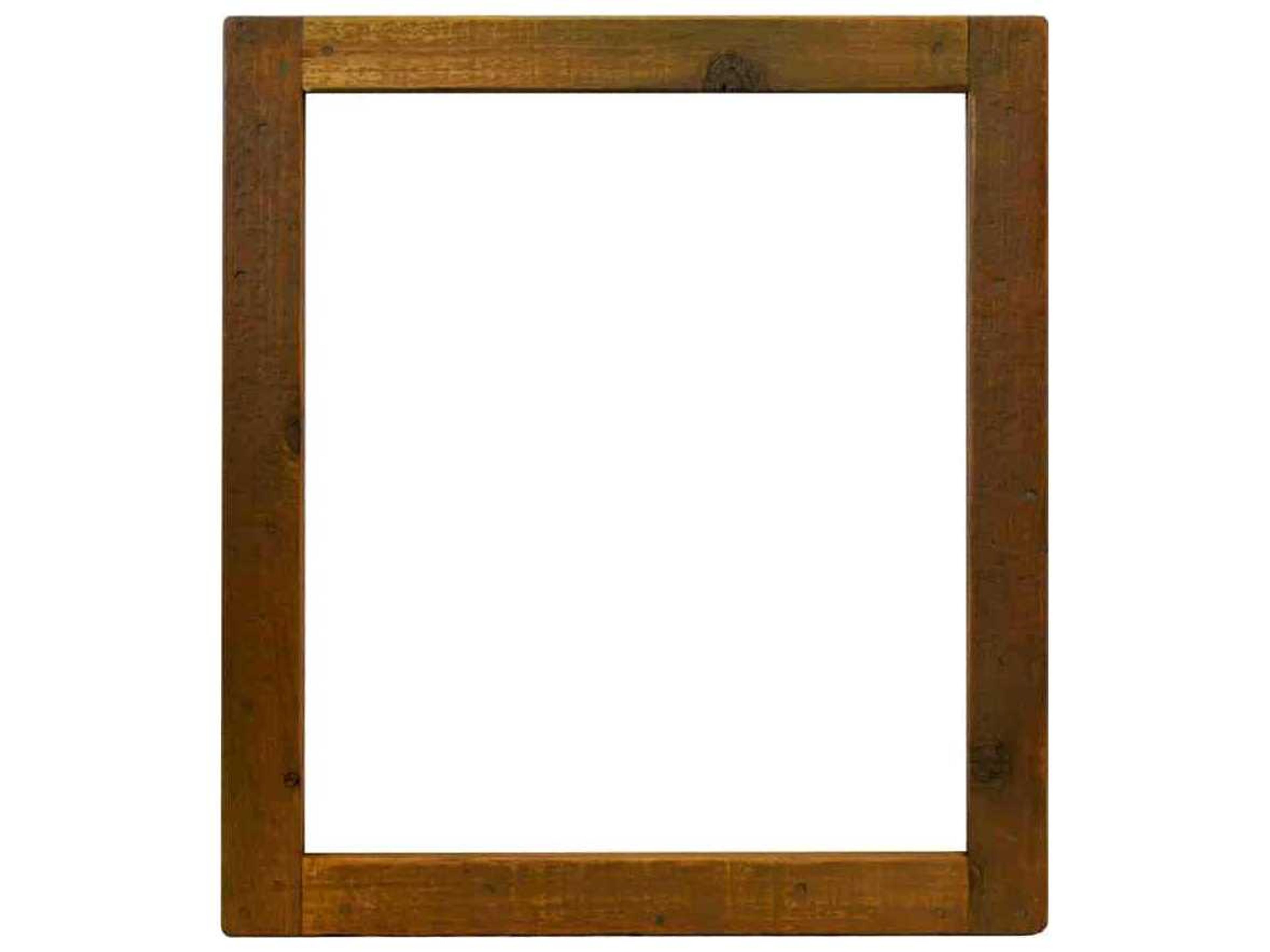 Americana Chestnut Rectangular Wall Mirror