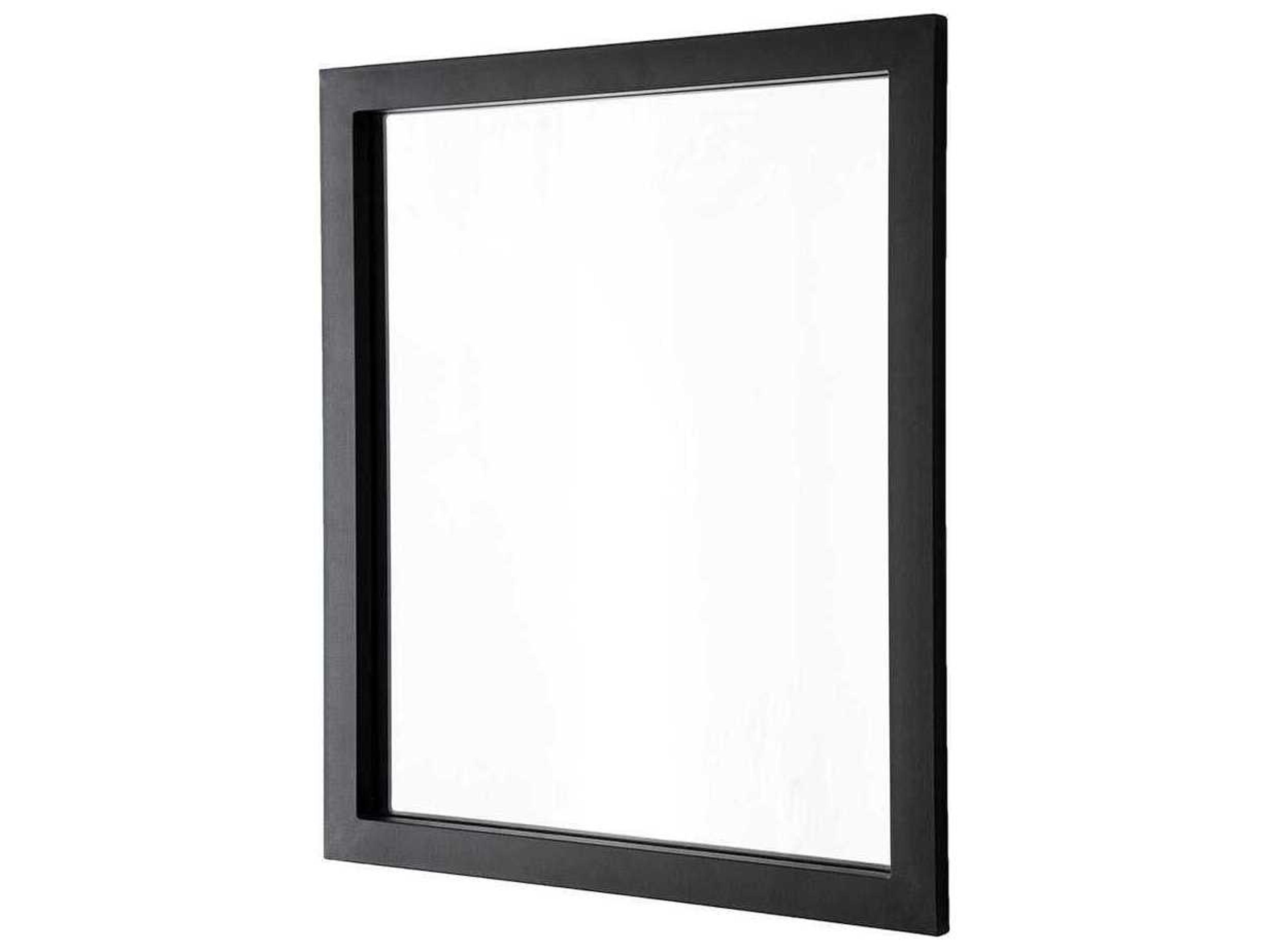 Havana Black Rectangular Wall Mirror