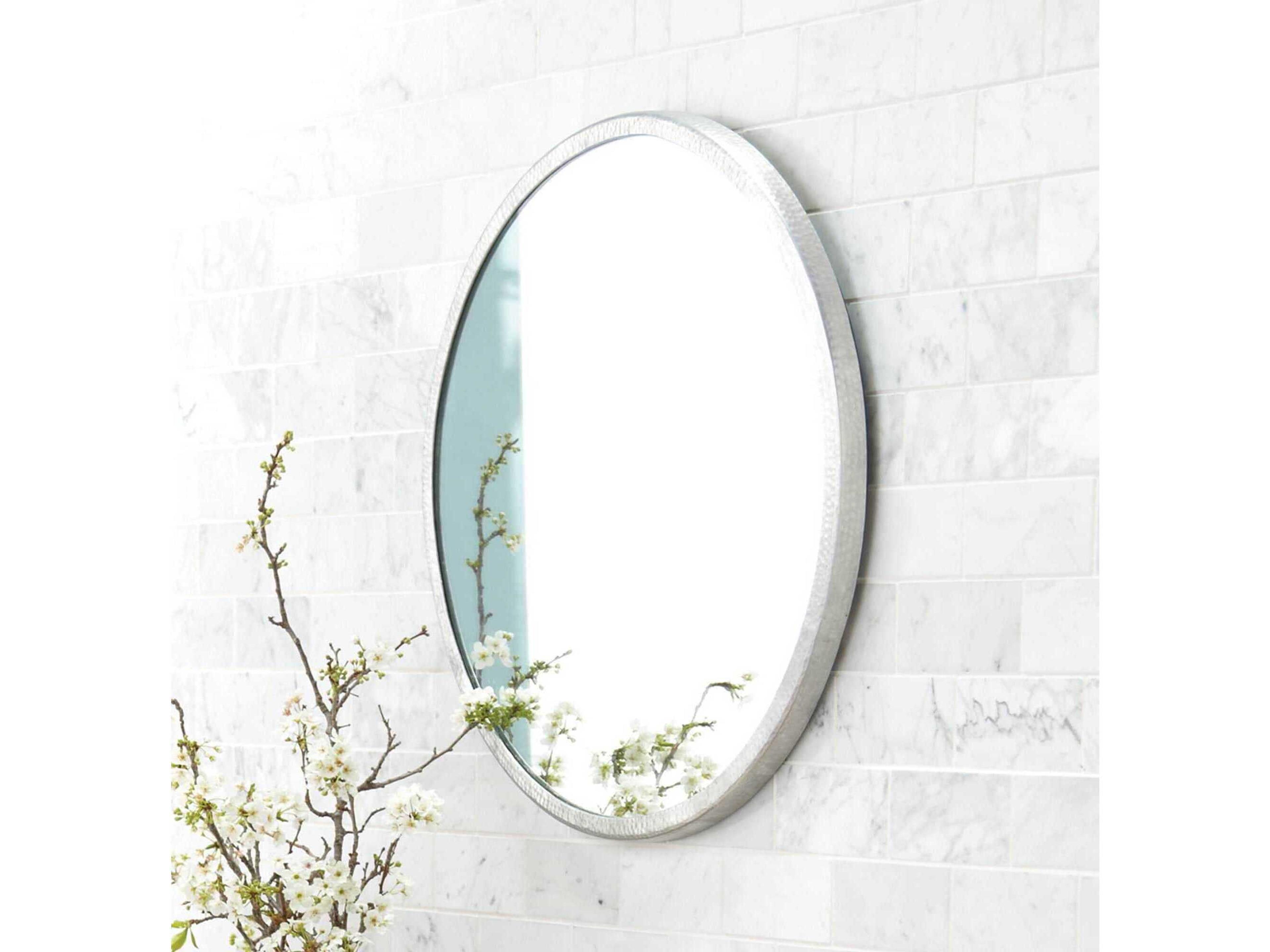 Native Trails Divinity Aluminum Round Wall Mirror