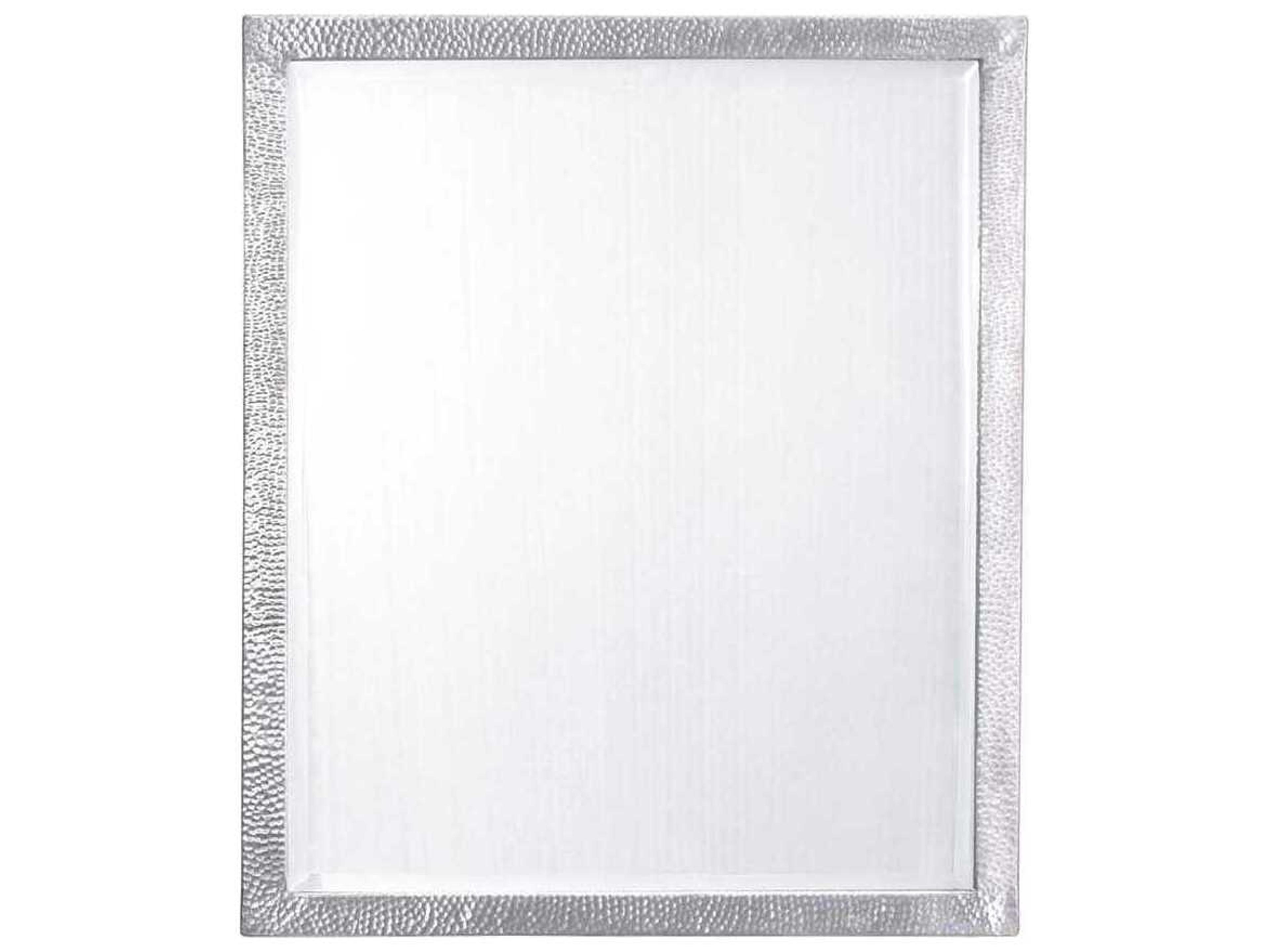 Divinity Aluminum Rectangular Wall Mirror