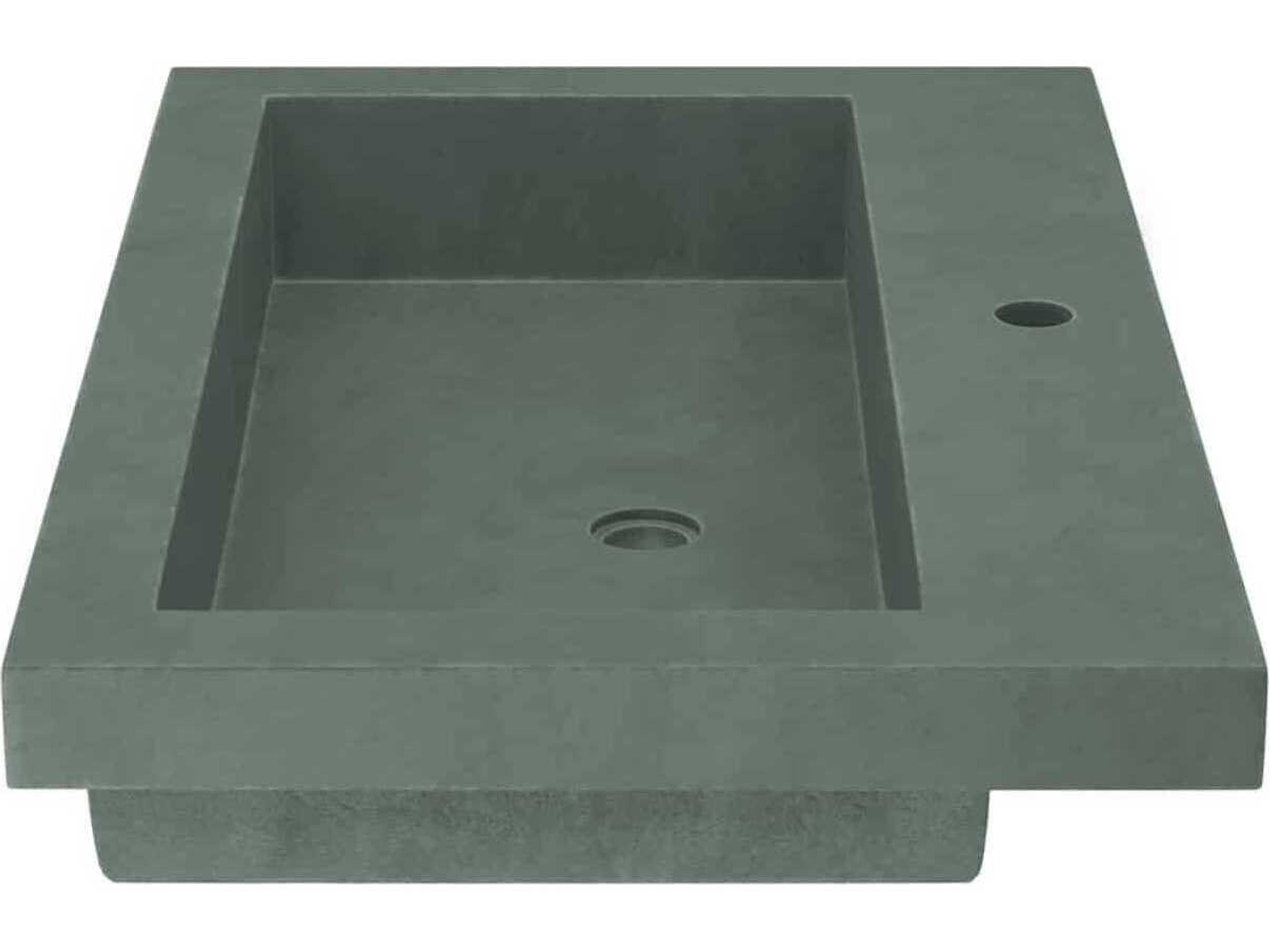 Native Trails Trough Forest Bathroom Sink