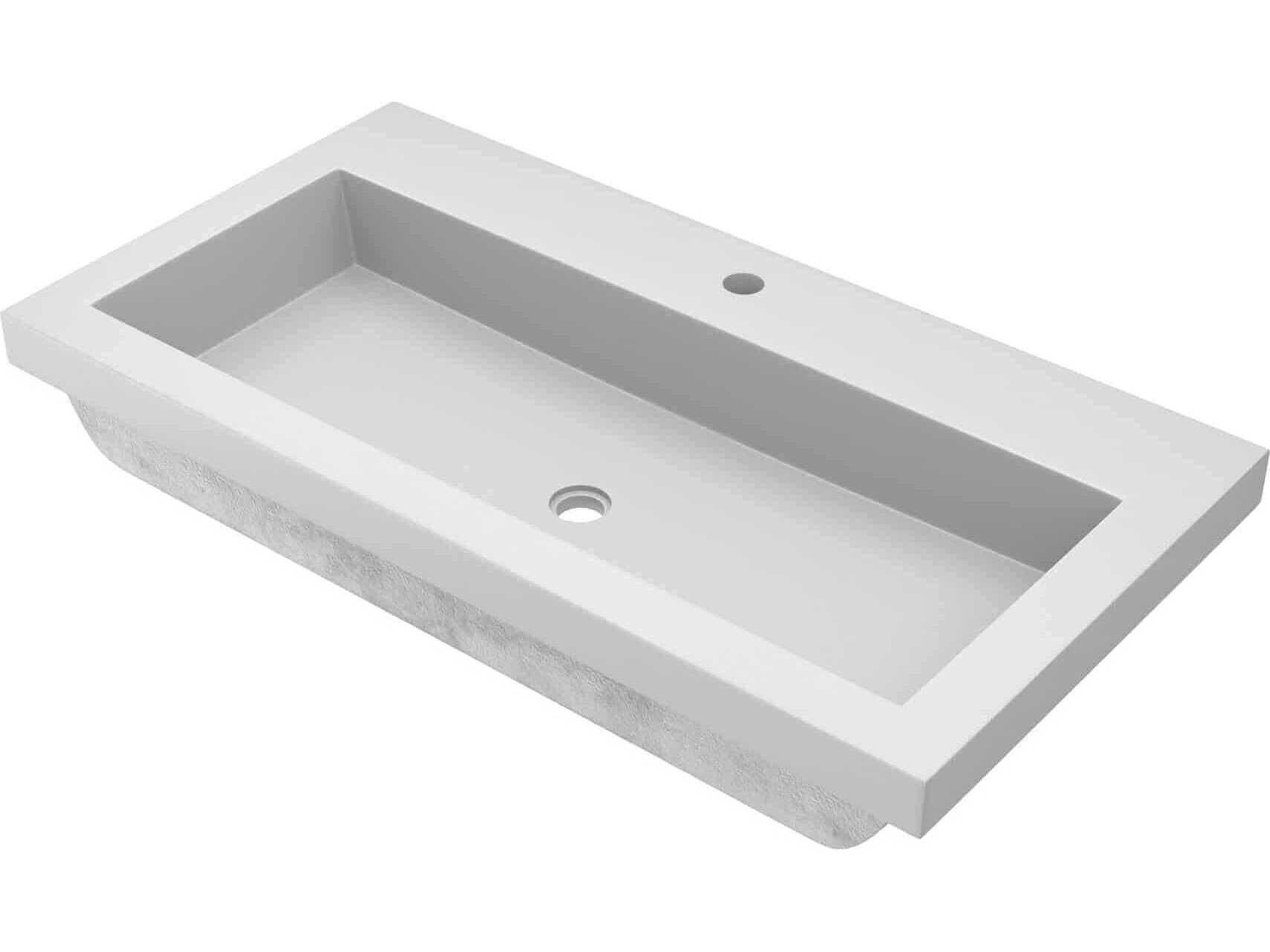 Trough Pearl Bathroom Sink