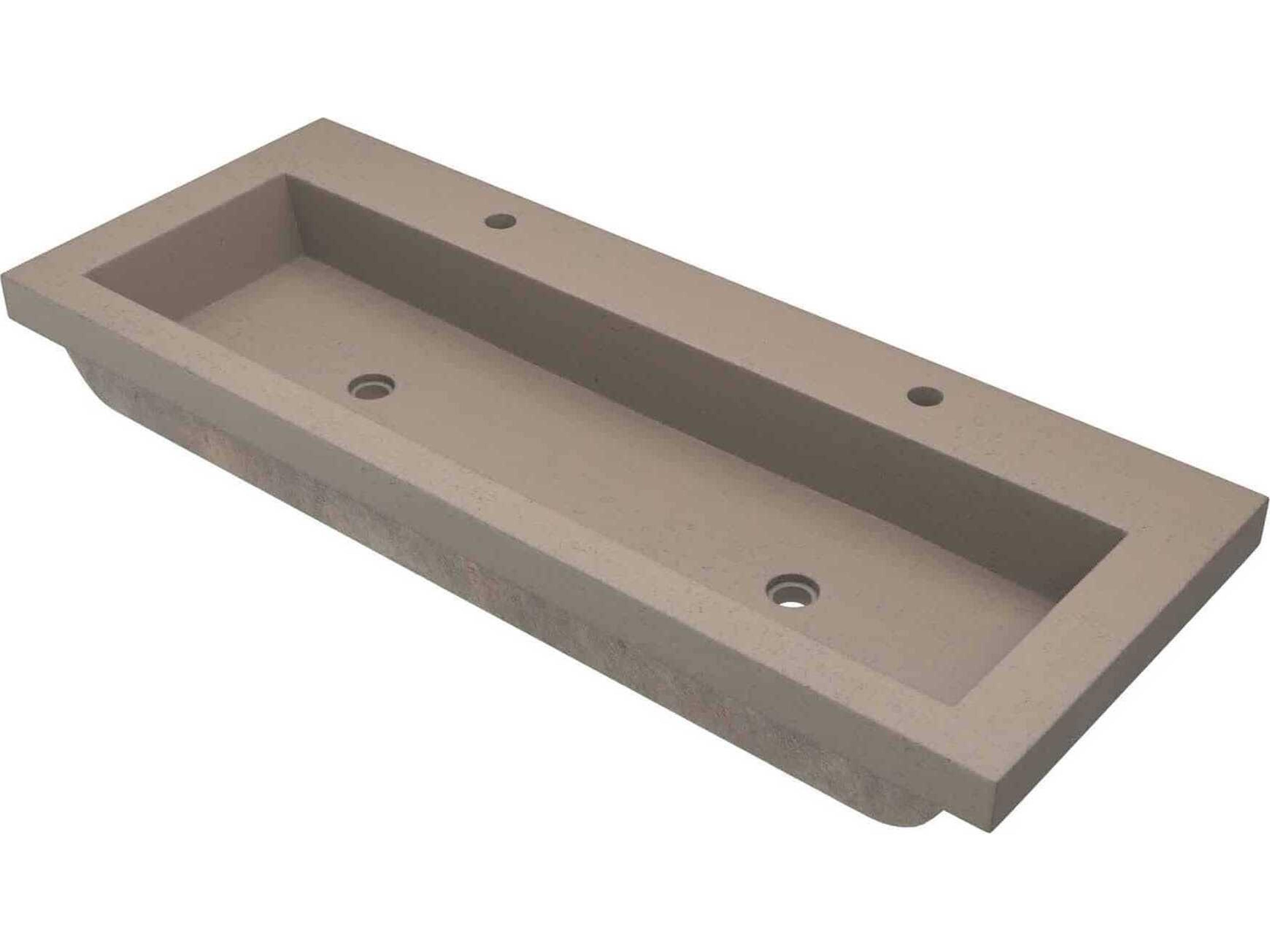 Trough Earth Bathroom Sink