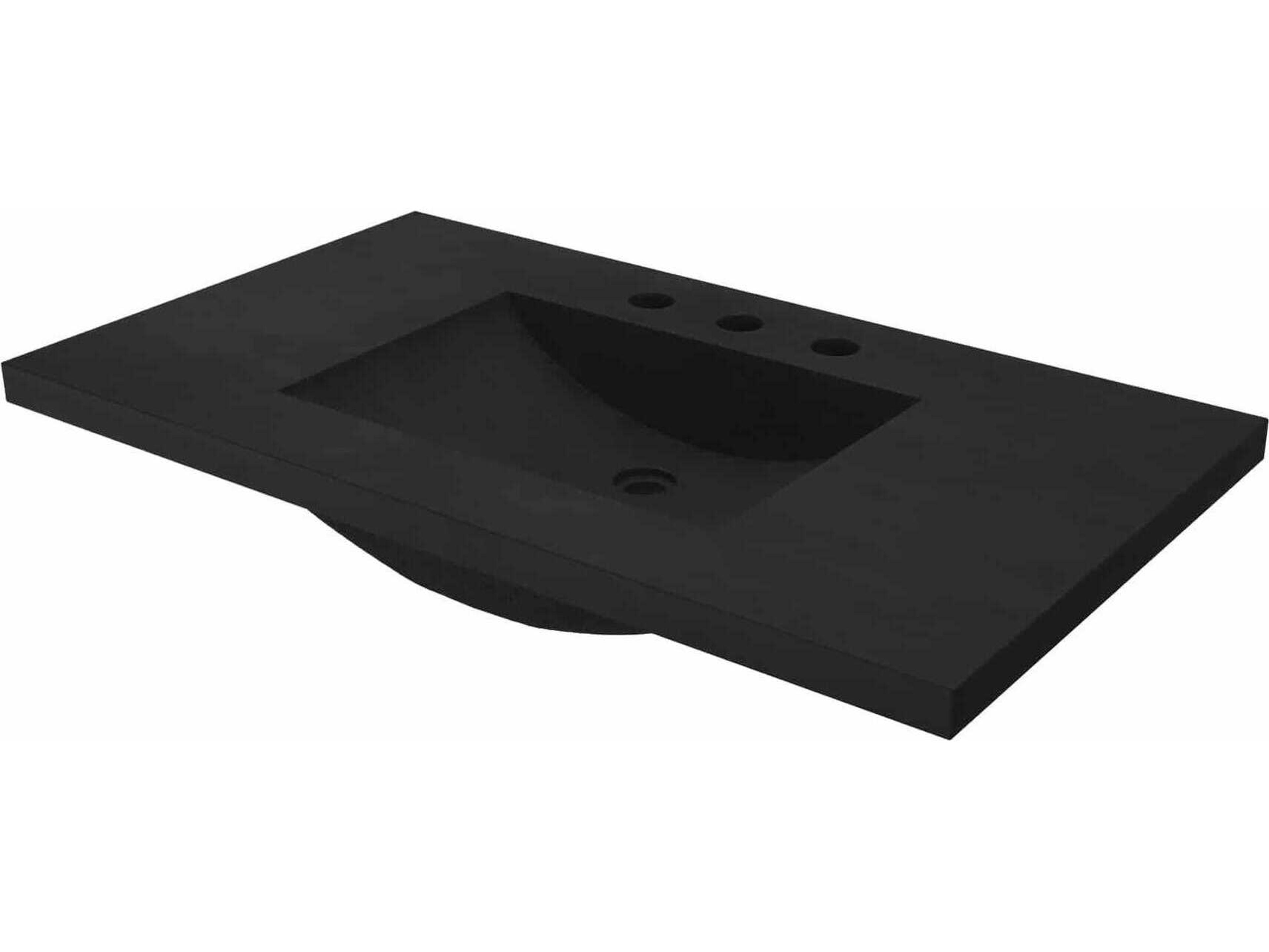 Palomar Charcoal 36" Vanity Top with Integral Sink