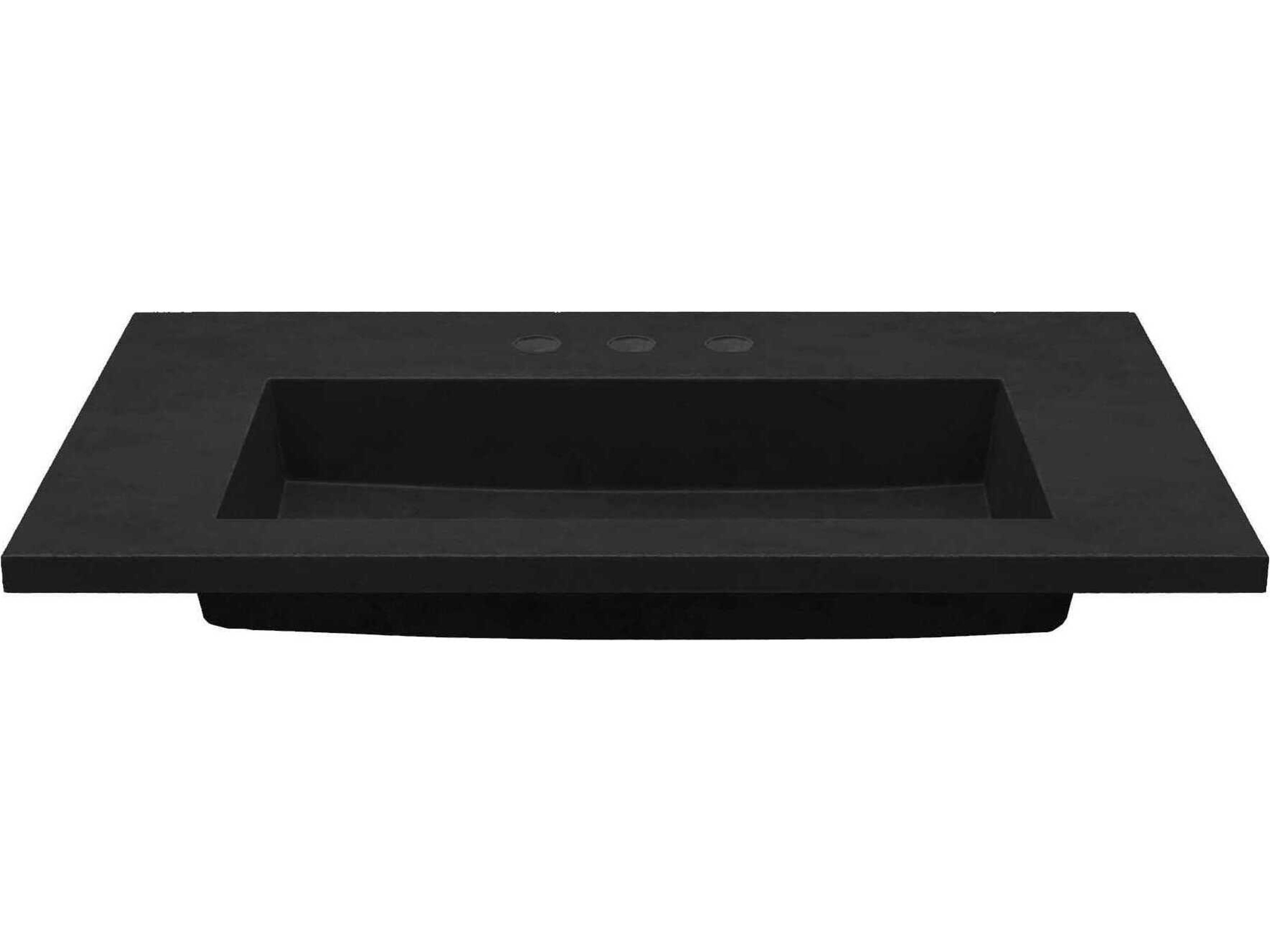 Native Trails Capistrano Charcoal 36" Vanity Top with Integral Trough