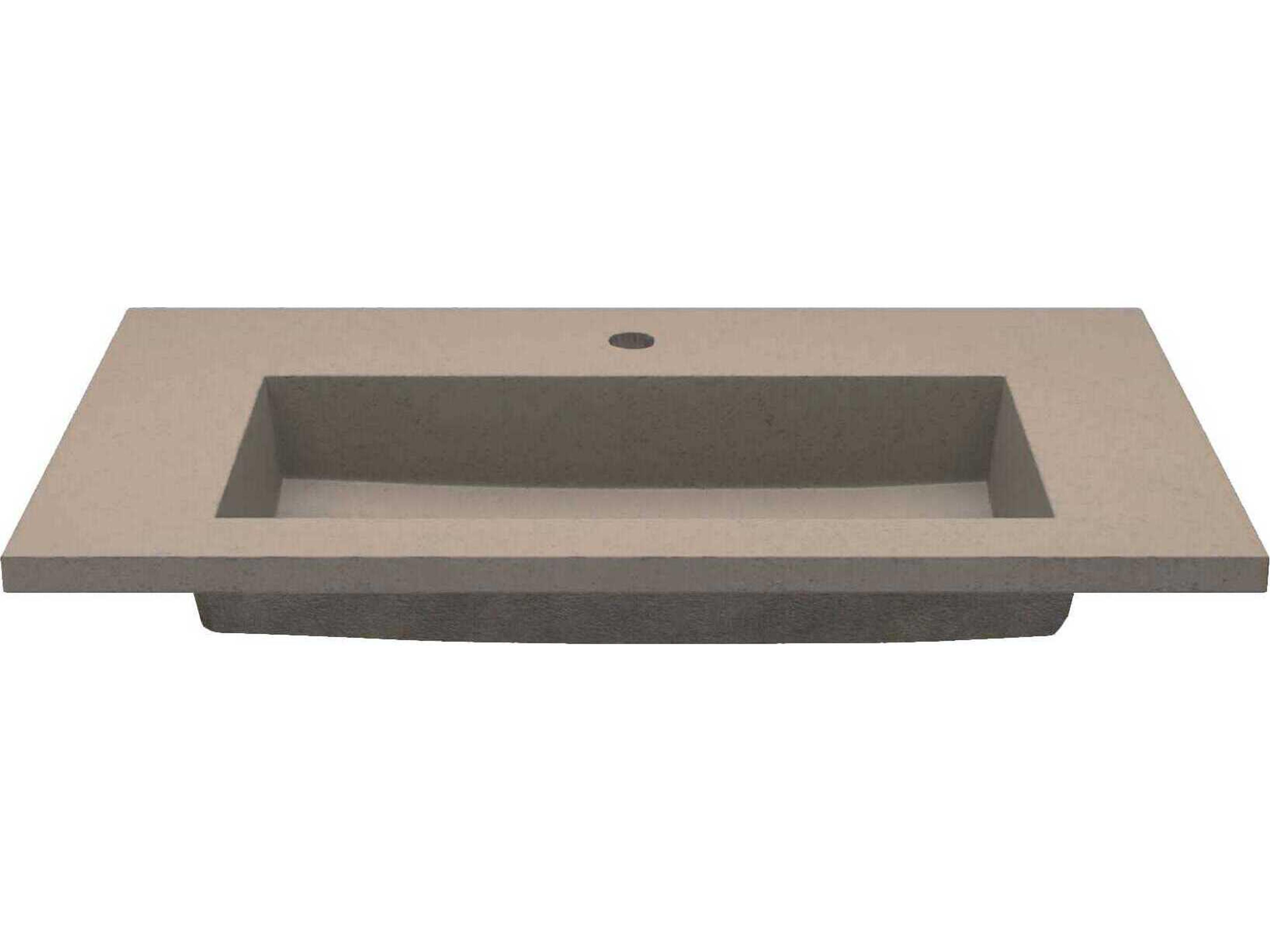 Native Trails Capistrano Earth 36" Vanity Top with Integral Trough