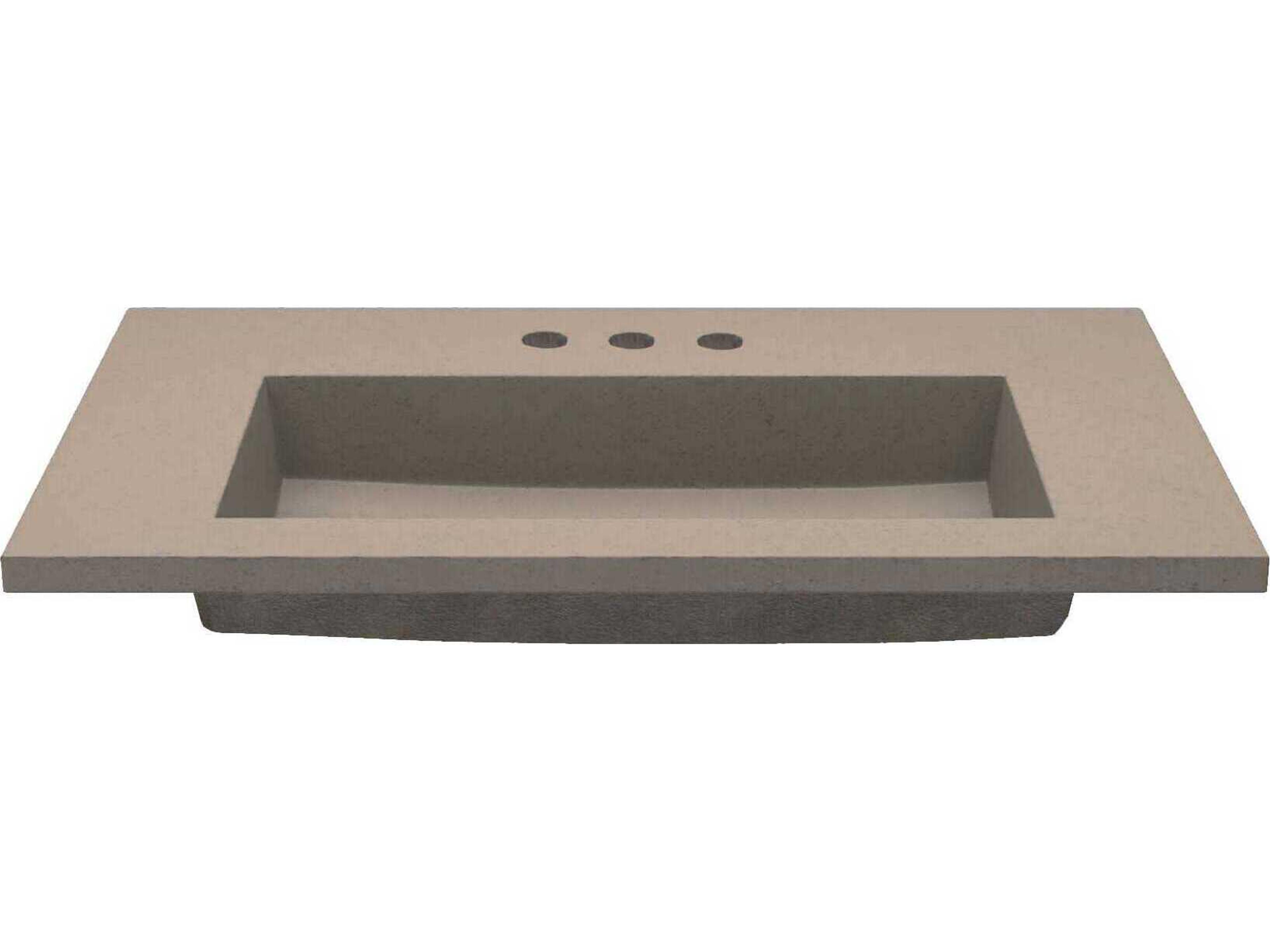 Native Trails Capistrano Earth 36" Vanity Top with Integral Trough