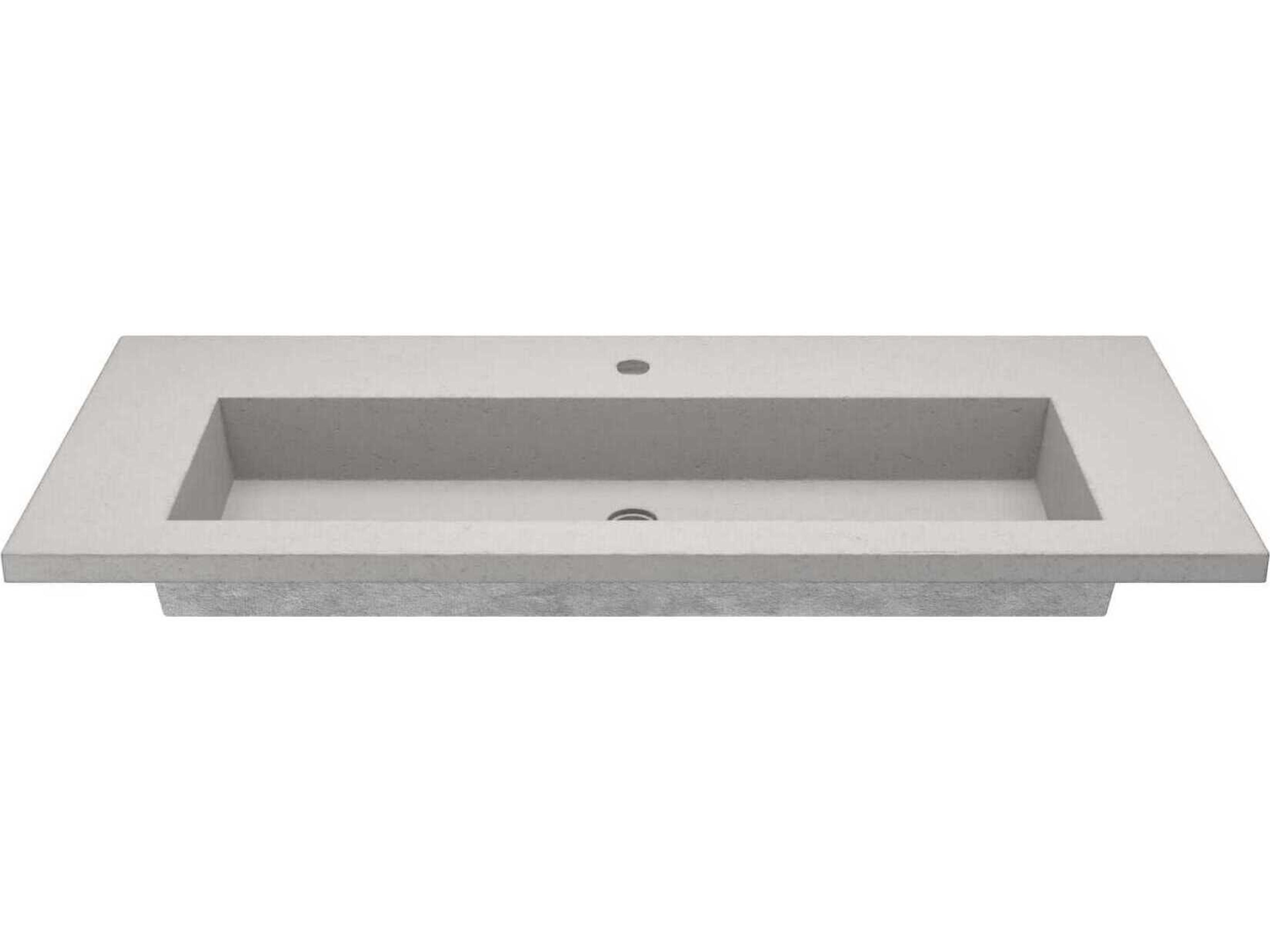 Native Trails Capistrano Ash 48" Vanity Top with Integral Trough