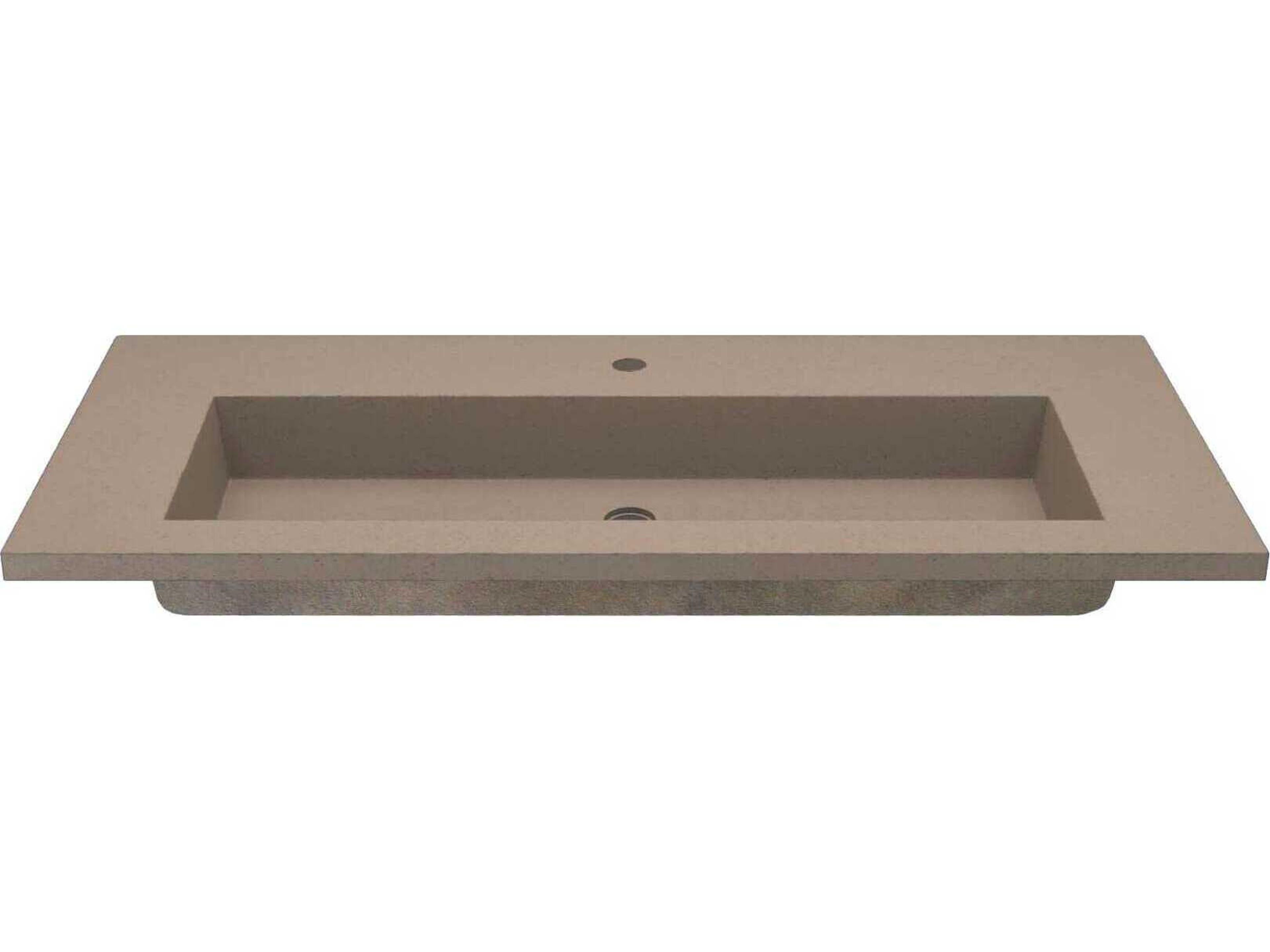 Native Trails Capistrano Earth 48" Vanity Top with Integral Trough