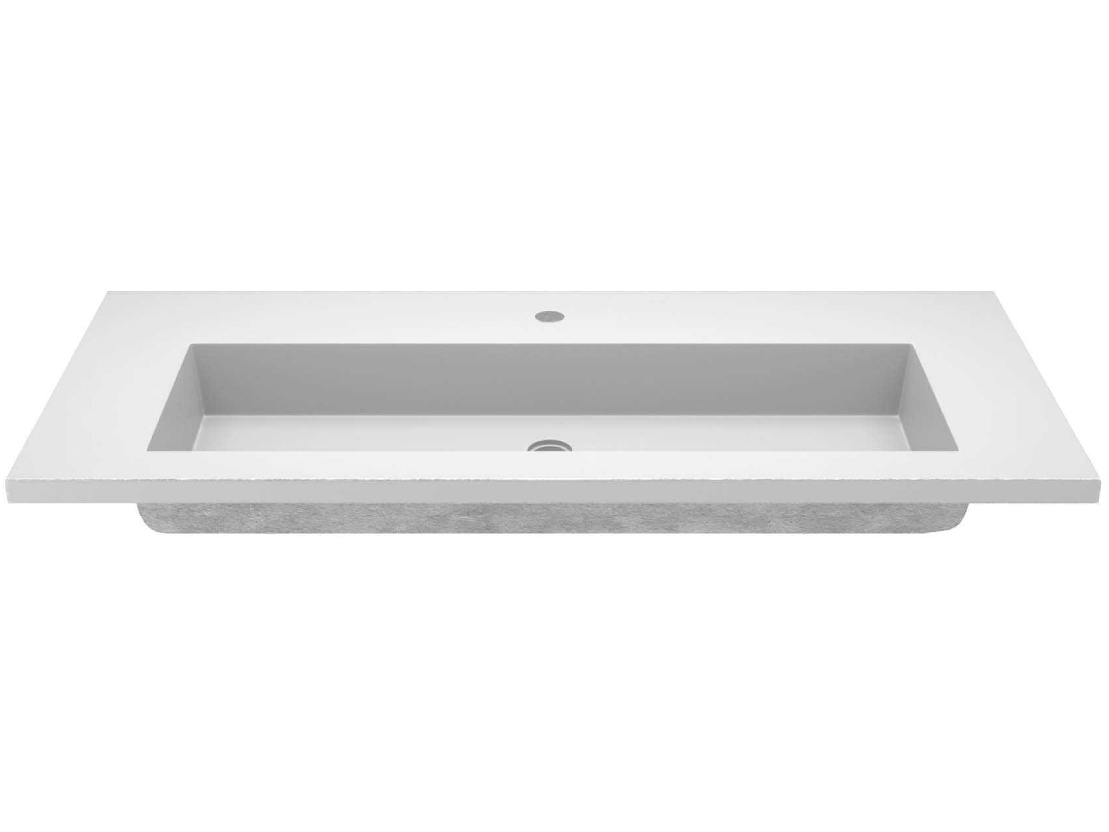 Native Trails Capistrano Pearl 48" Vanity Top with Integral Trough