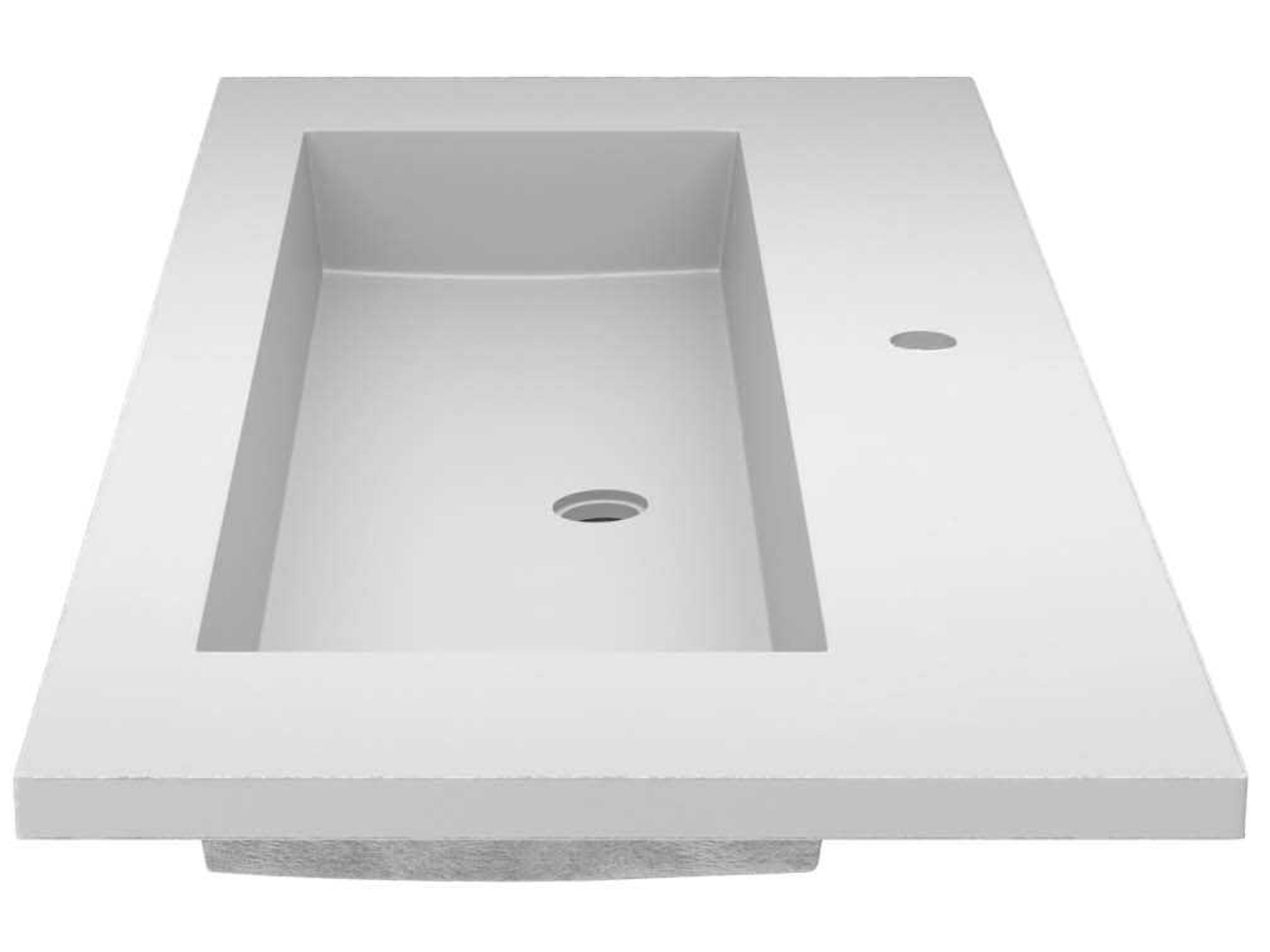 Native Trails Capistrano Pearl 48" Vanity Top with Integral Trough
