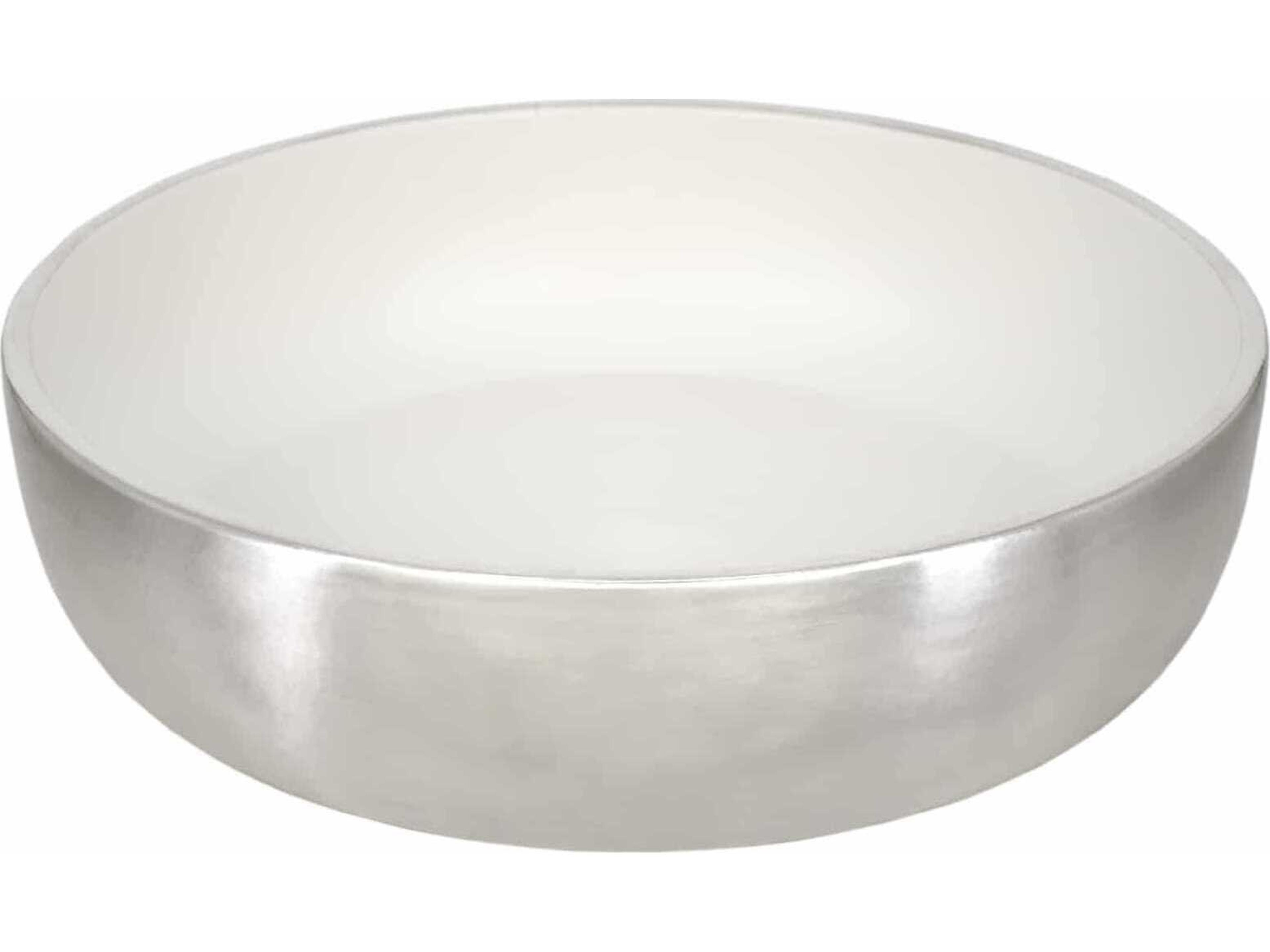 Bliss Silver White Bathroom Sink