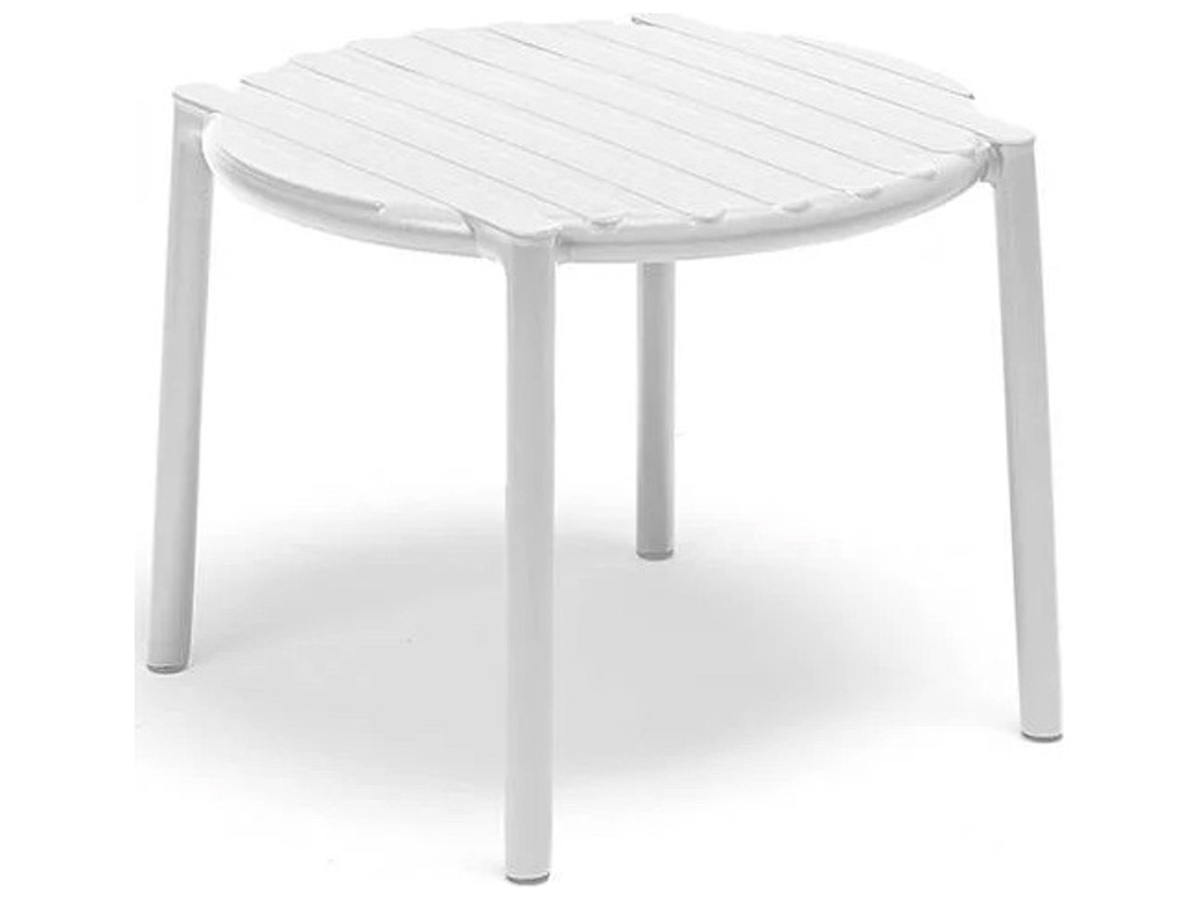 Doga Round Patio End Table