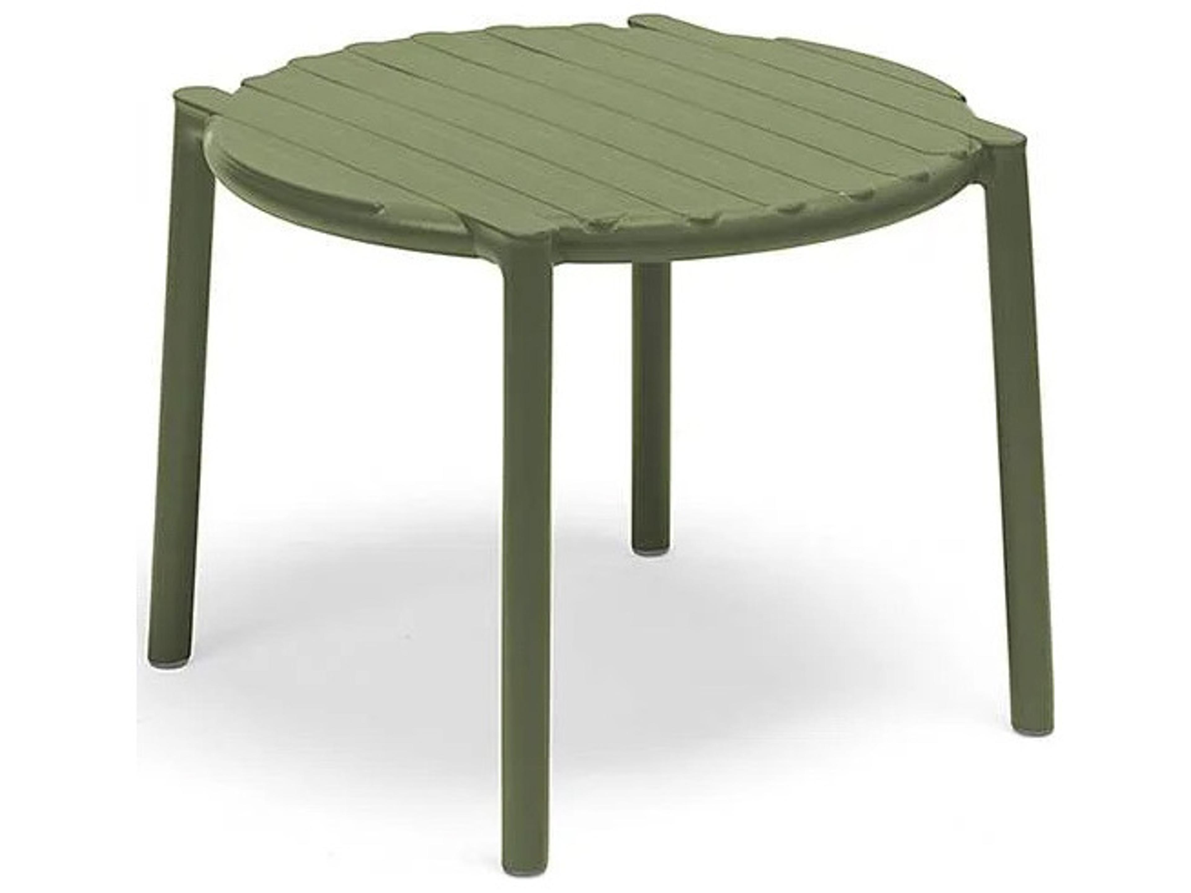 Doga Round Patio End Table Agave
