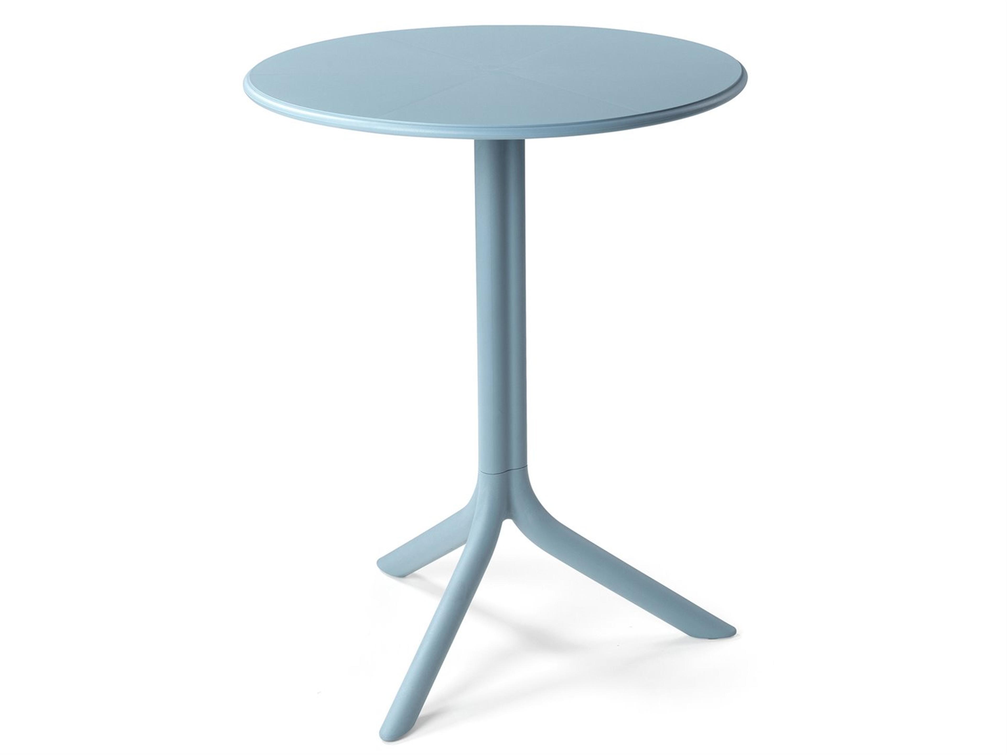 Spritz Resin Celeste Round Outdoor Patio Dining Table