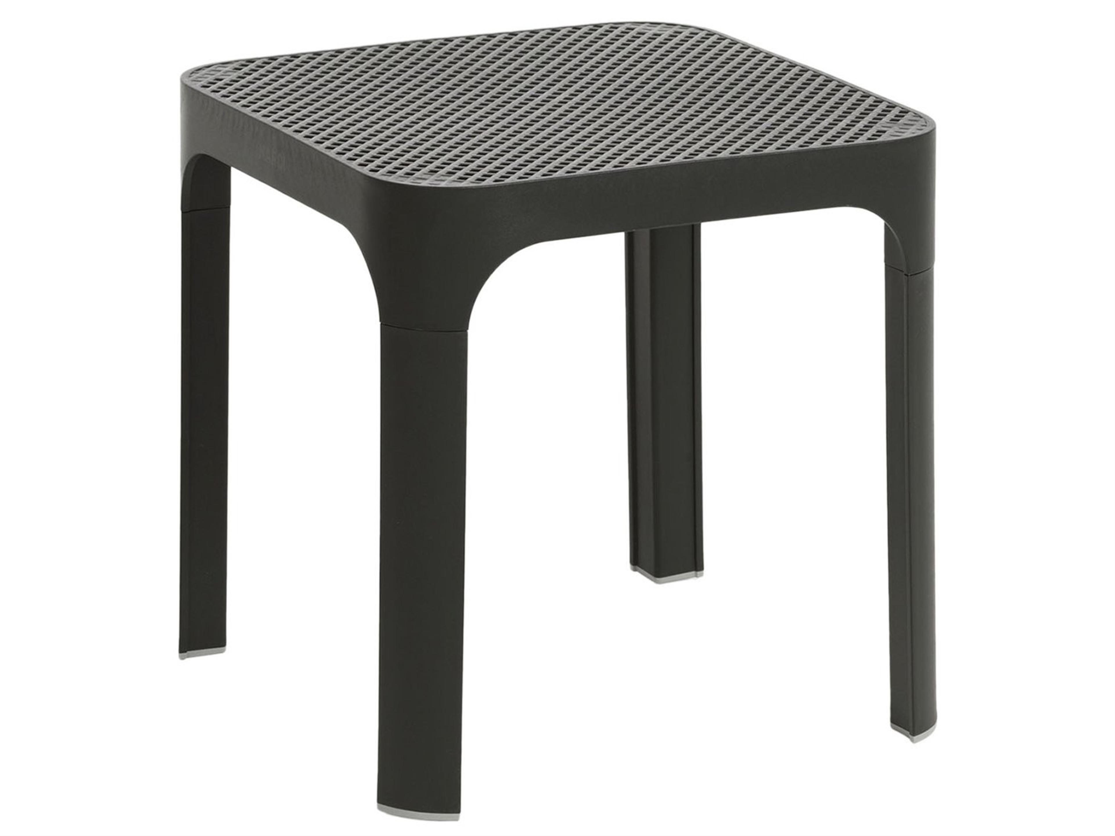 Net Resin Square End Table