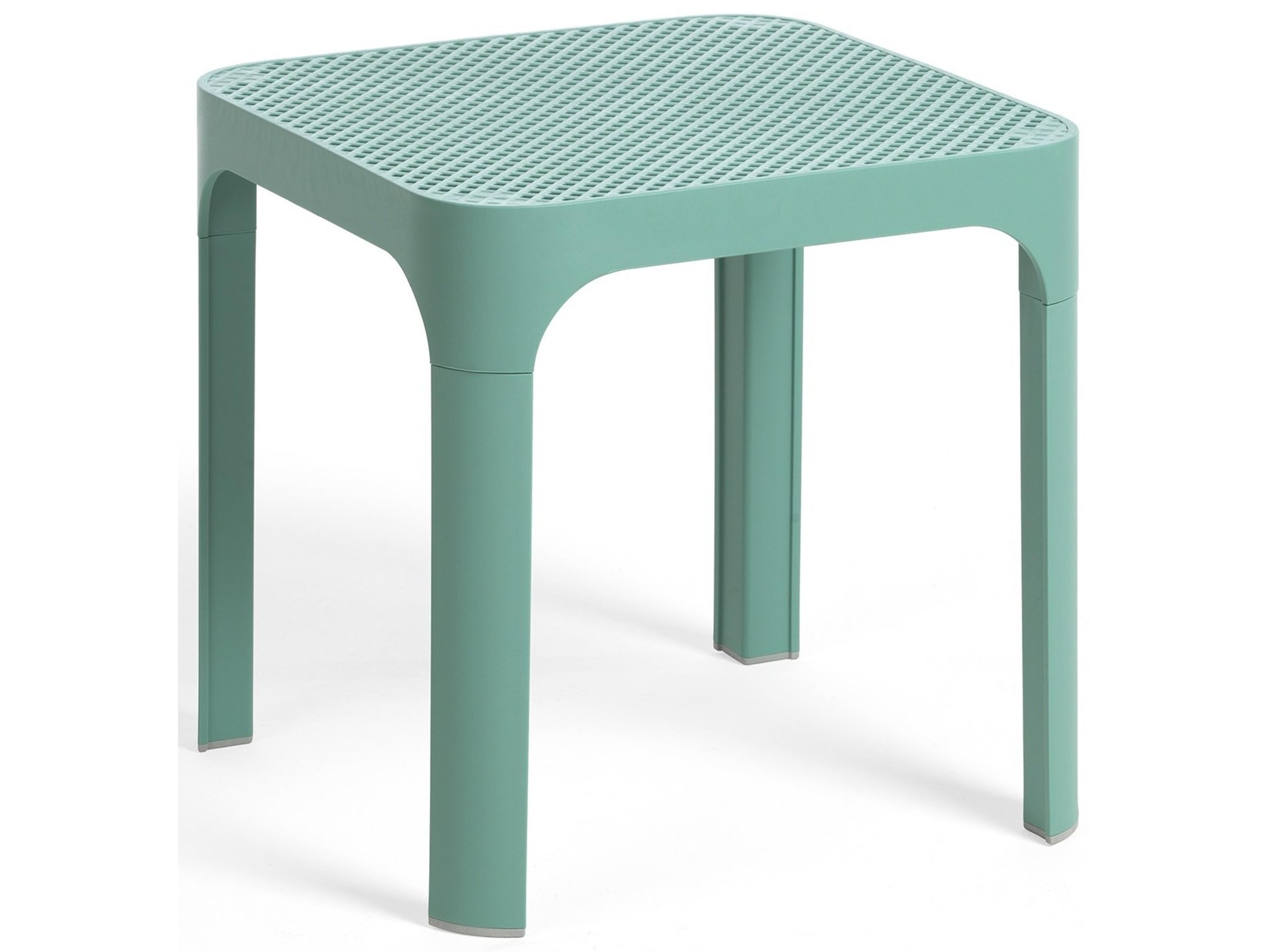 Net Resin Square End Table