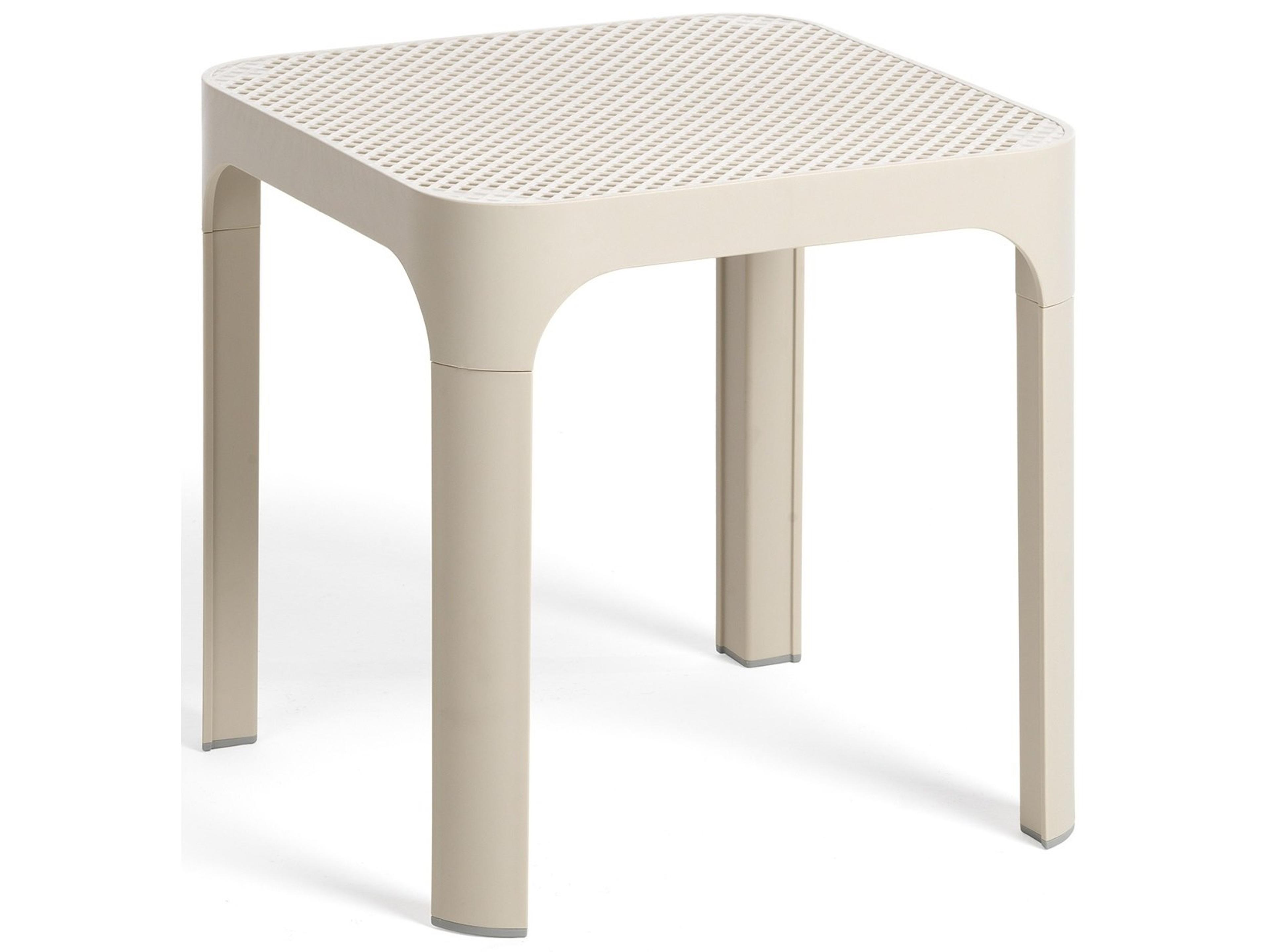 Net Resin Square End Table