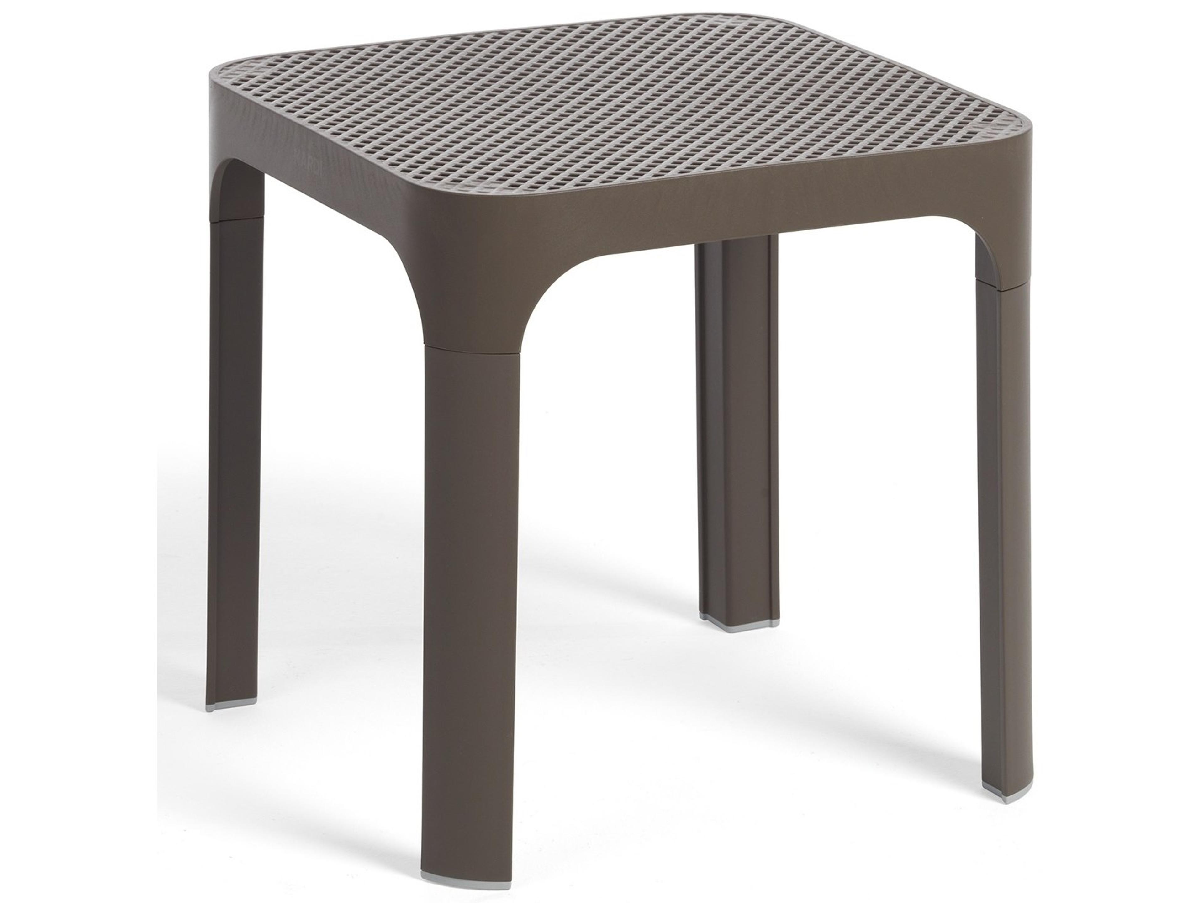 Net Resin Square End Table