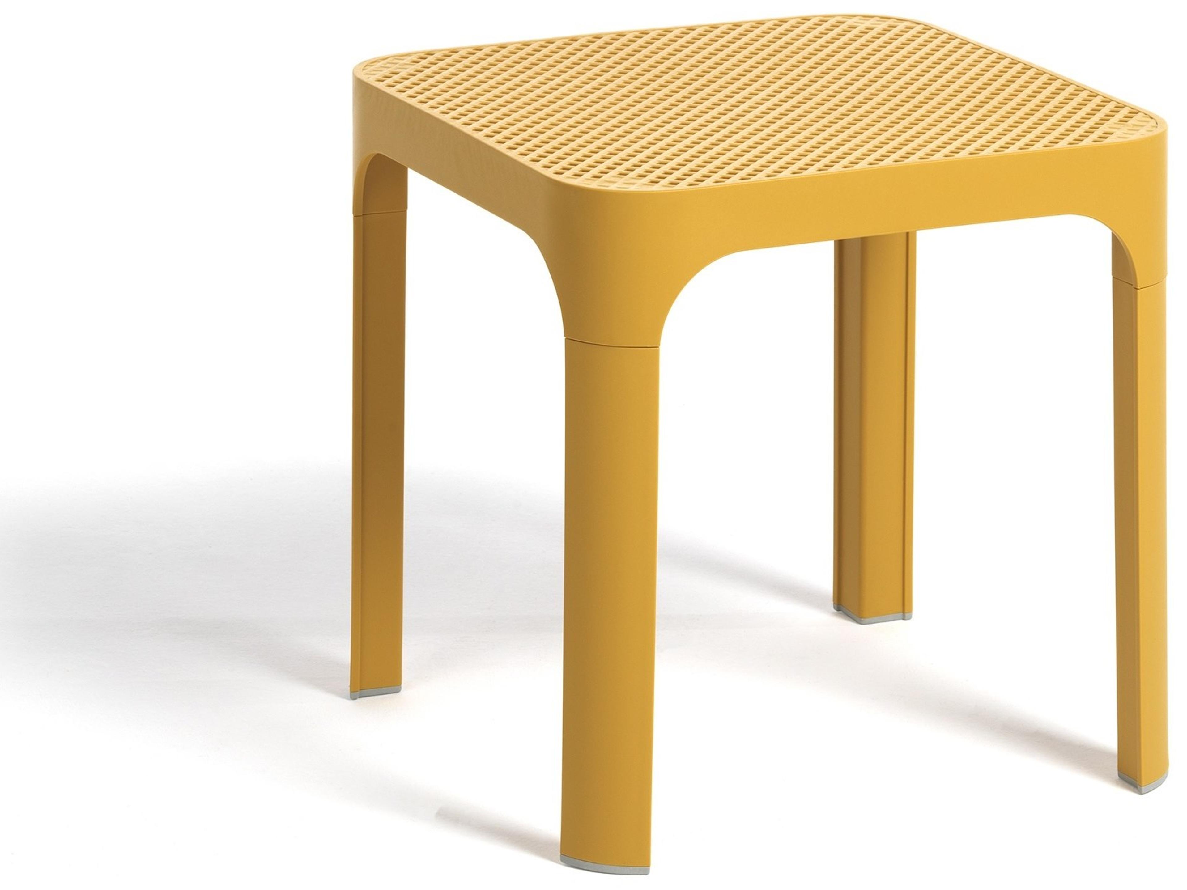 Net Resin Square End Table