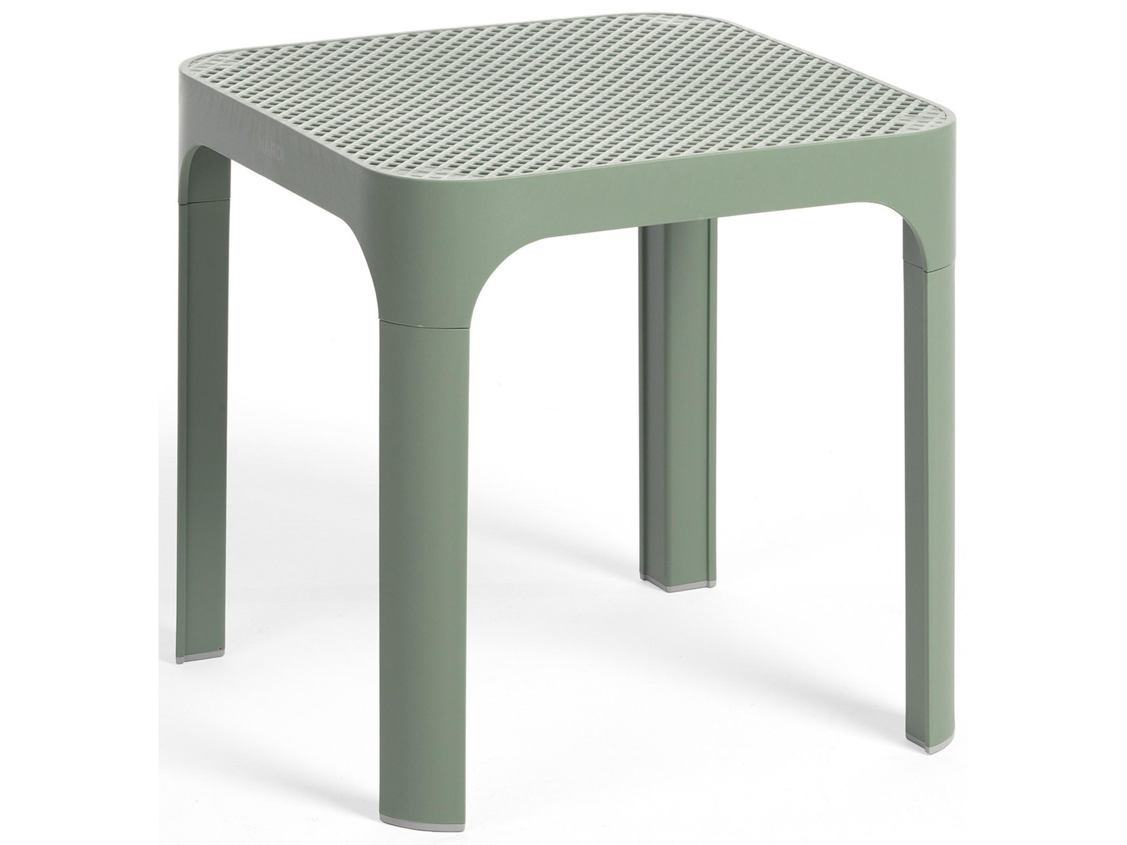 Net Resin Square End Table