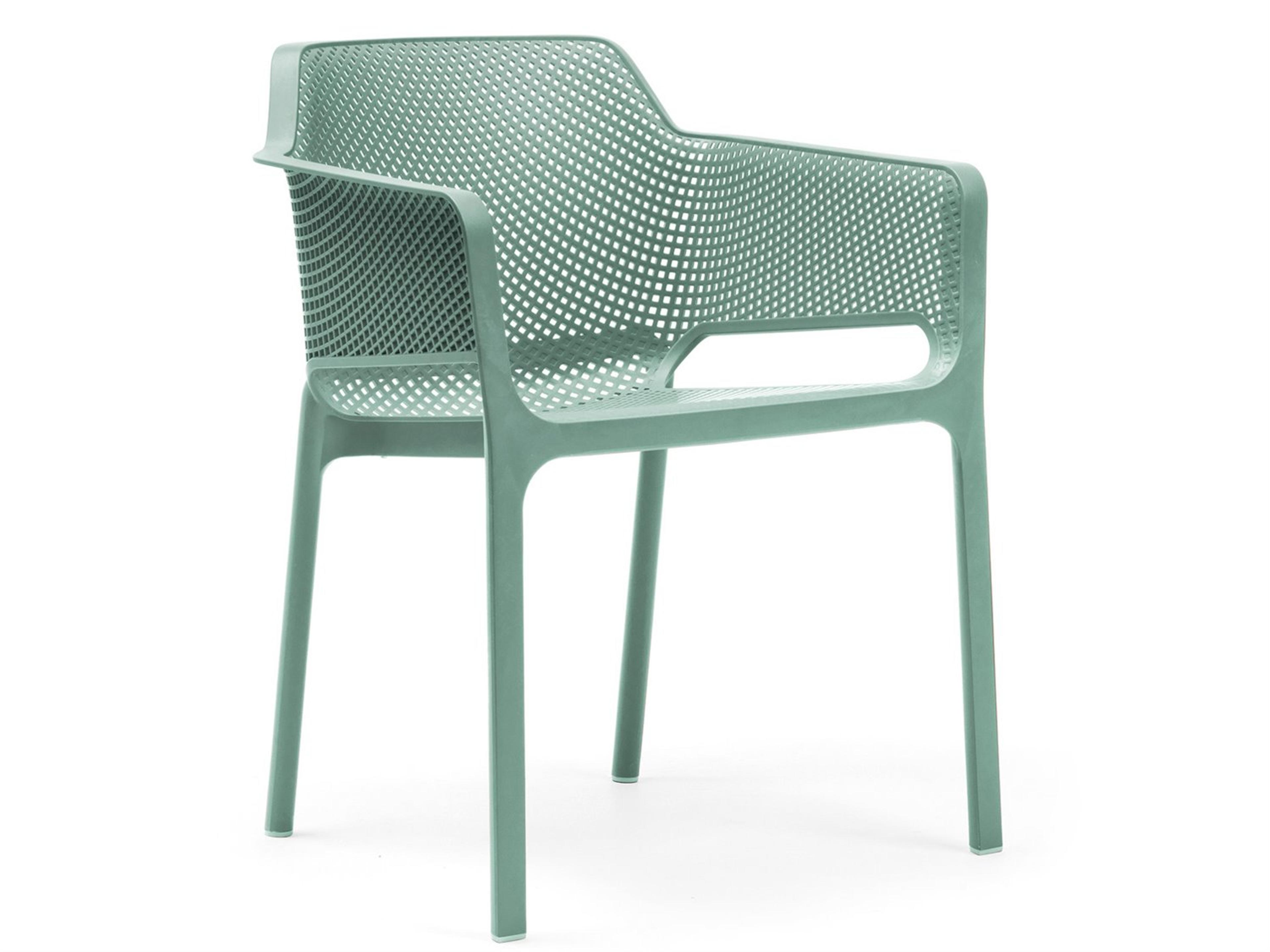 Net Outdoor Dining Arm Chair Stackable