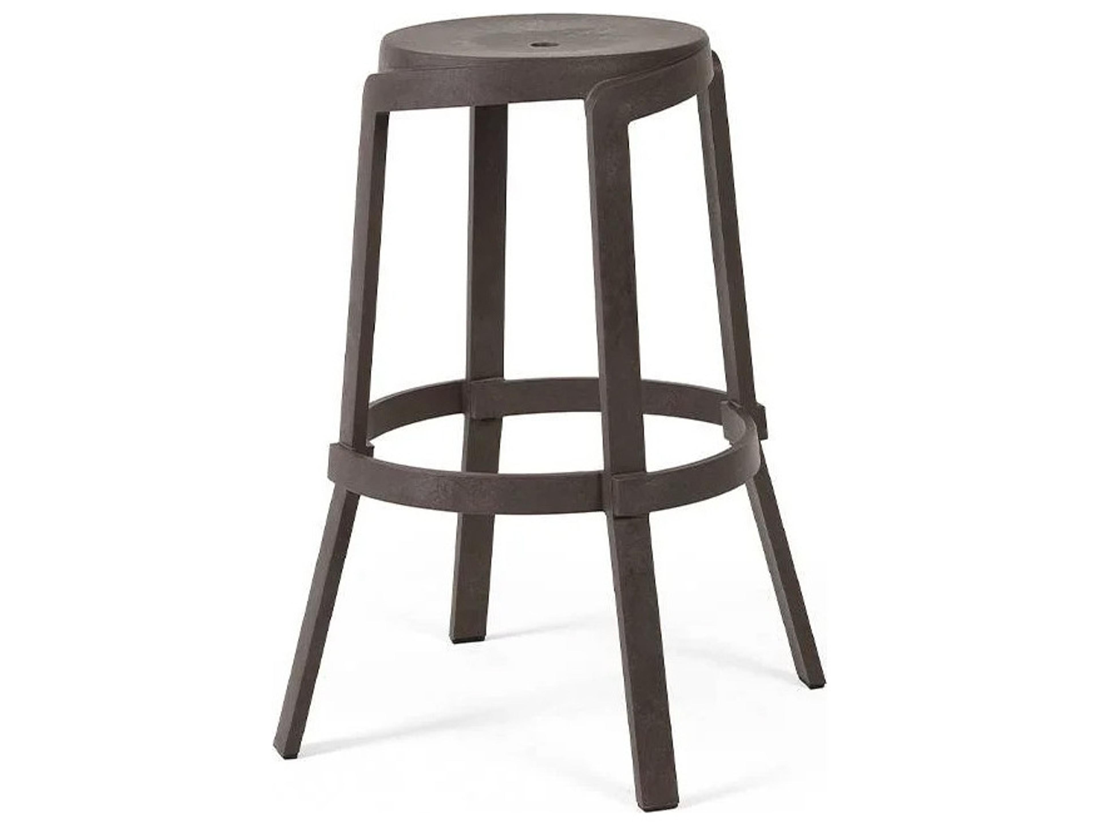 Stack Resin Terra Stackable Maxi Outdoor Bar Stool