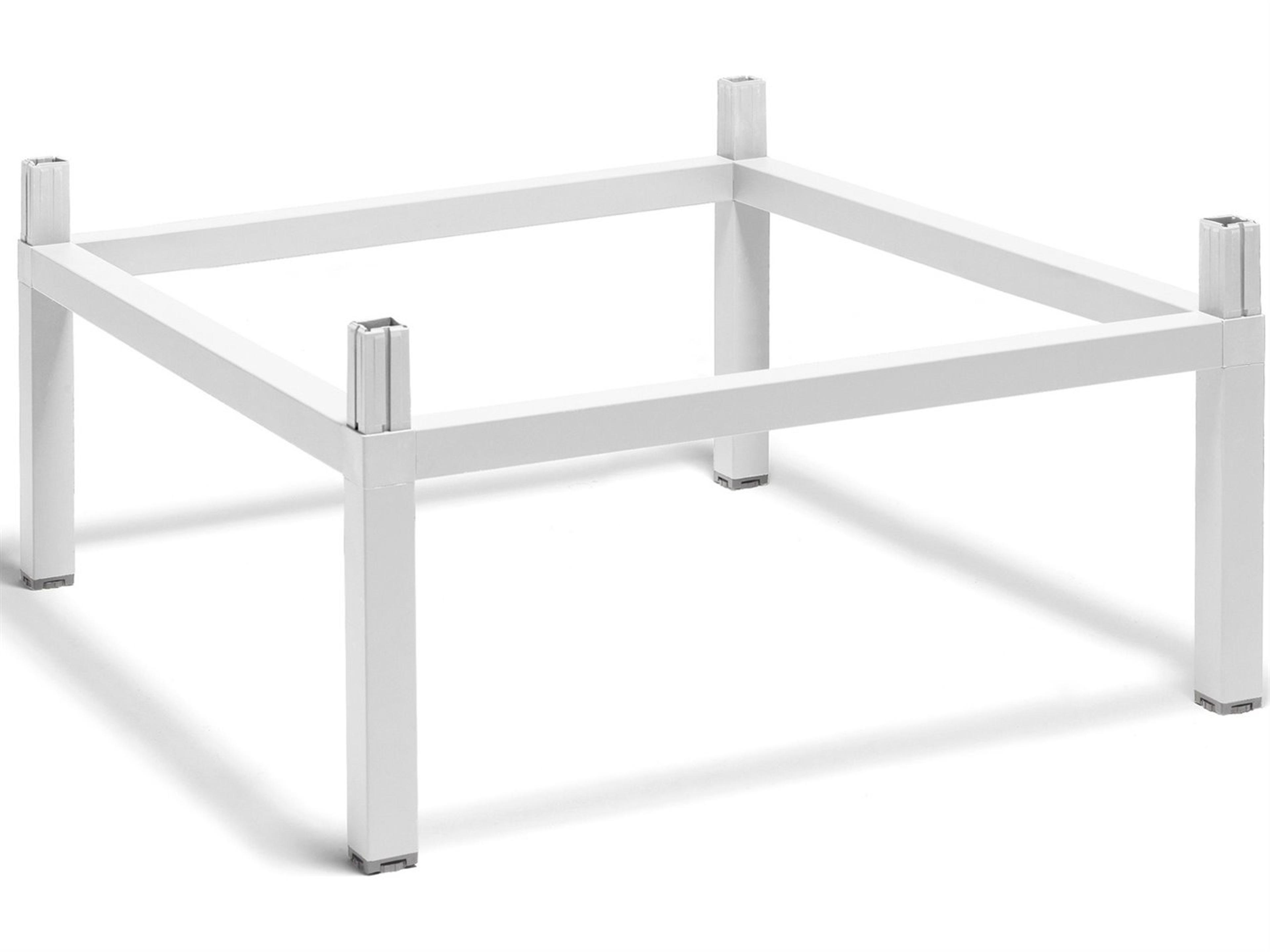 Kit Cube 80 High Aluminum Antracite Table Base Riser
