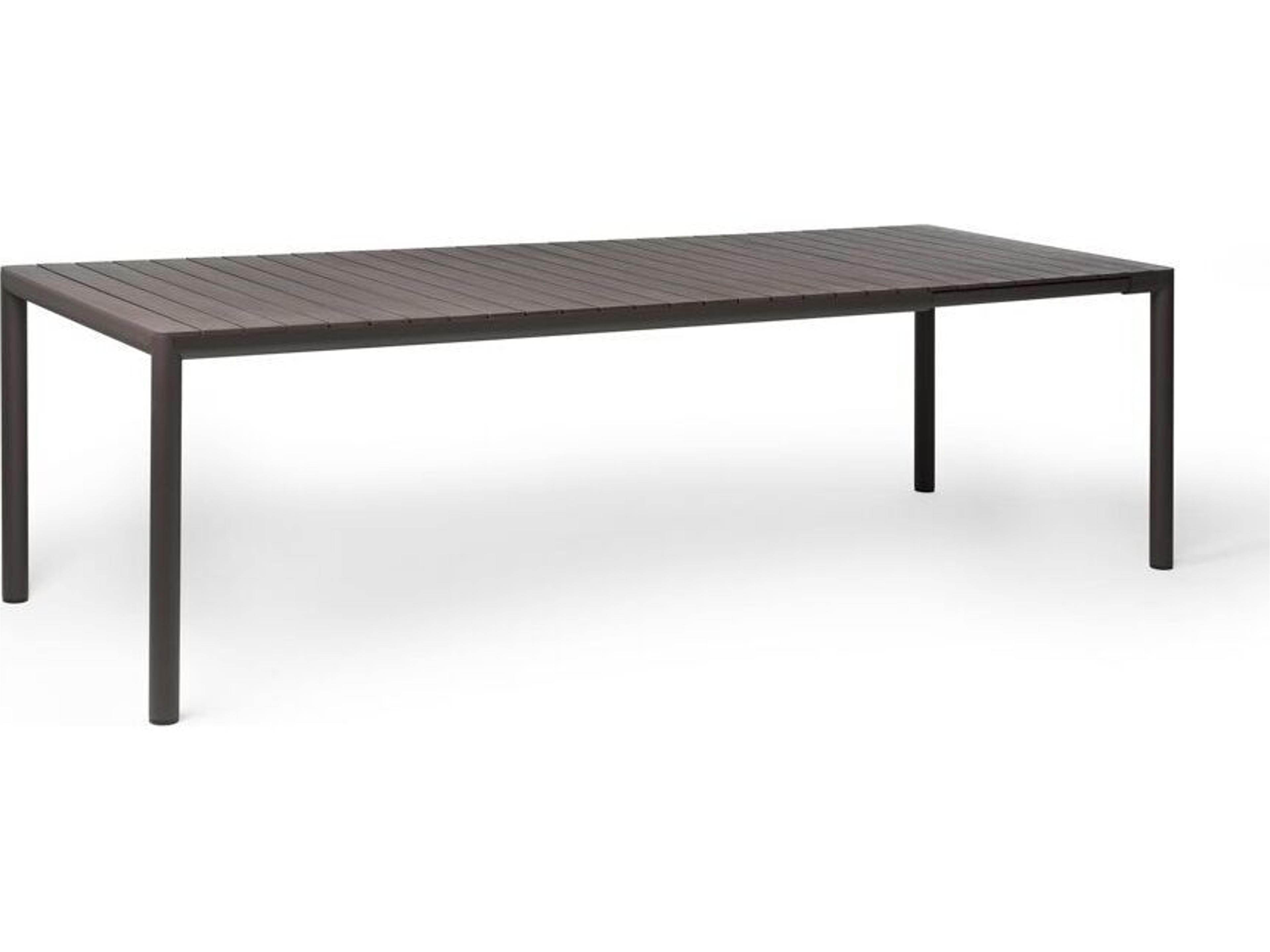 Tevere Terra Aluminum Rectangular Dining Table