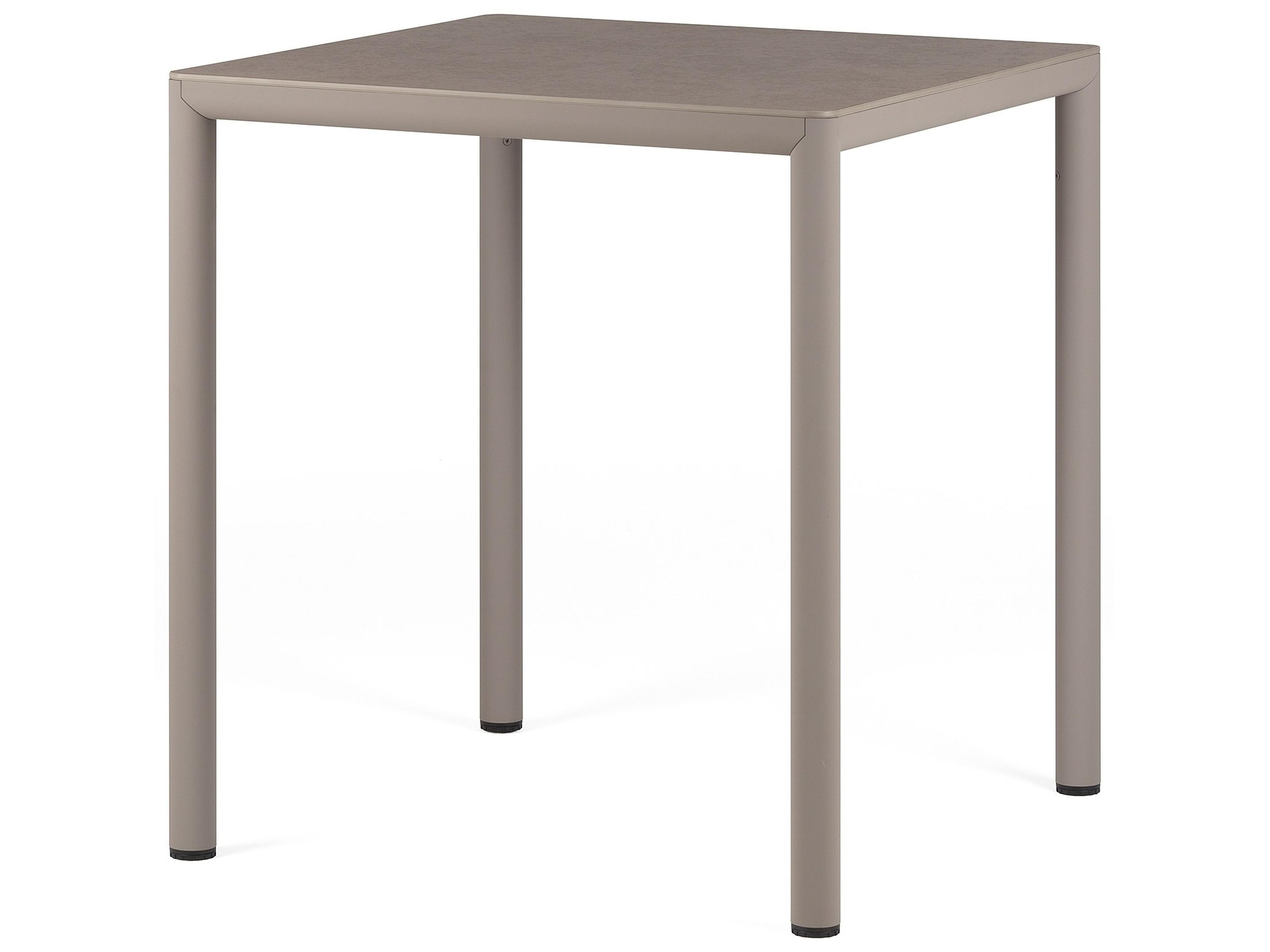 Piave Resin Square Dining Table