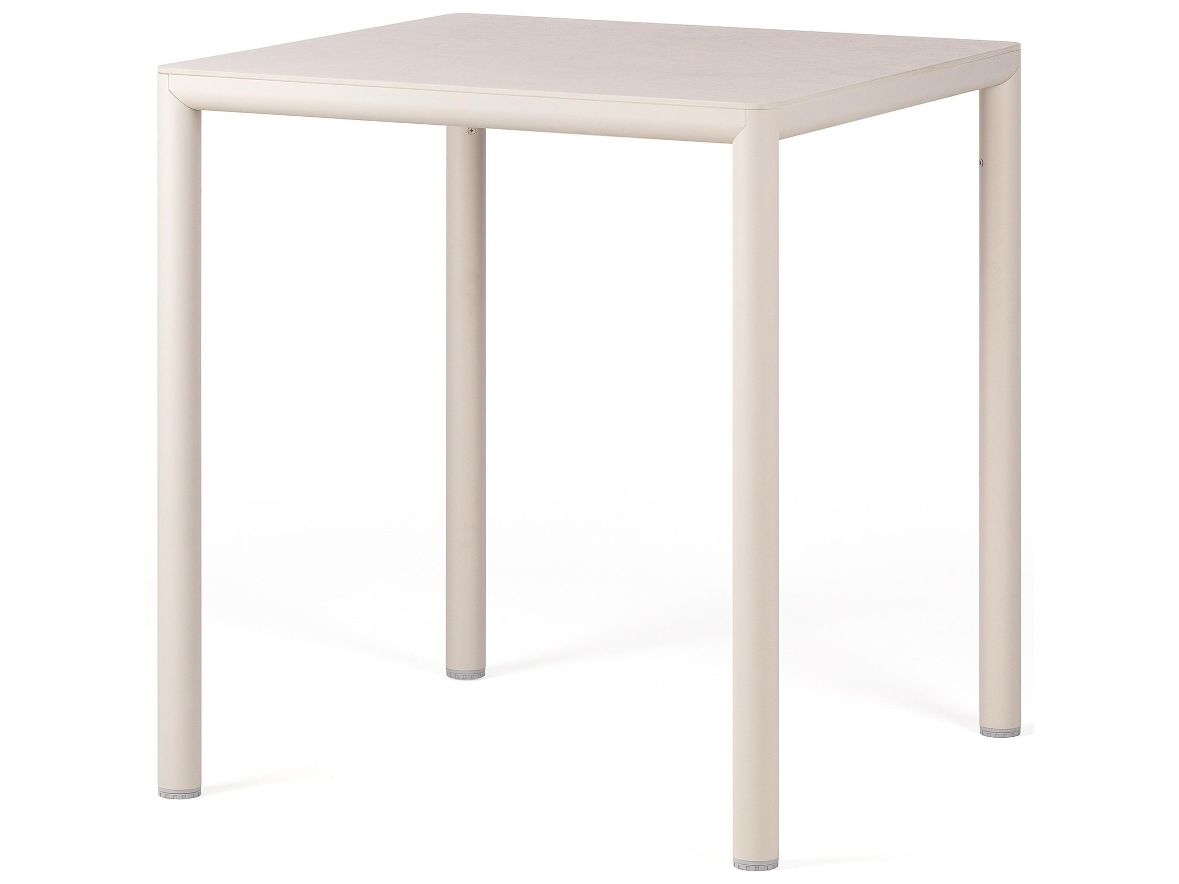 Net Resin Square Dining Table