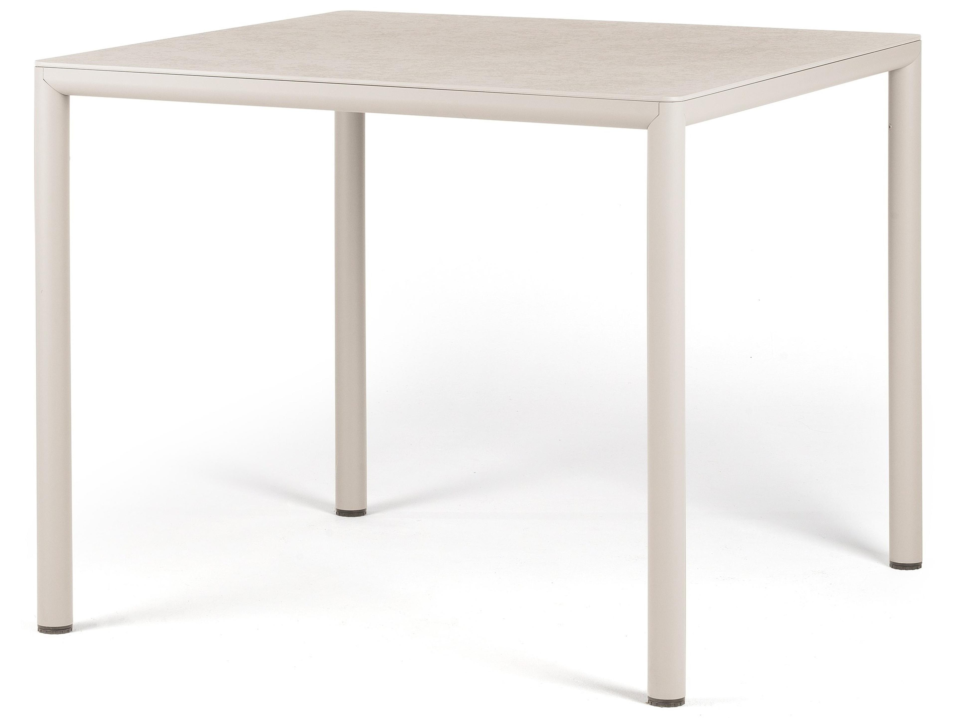 Piave Resin Square Dining Table