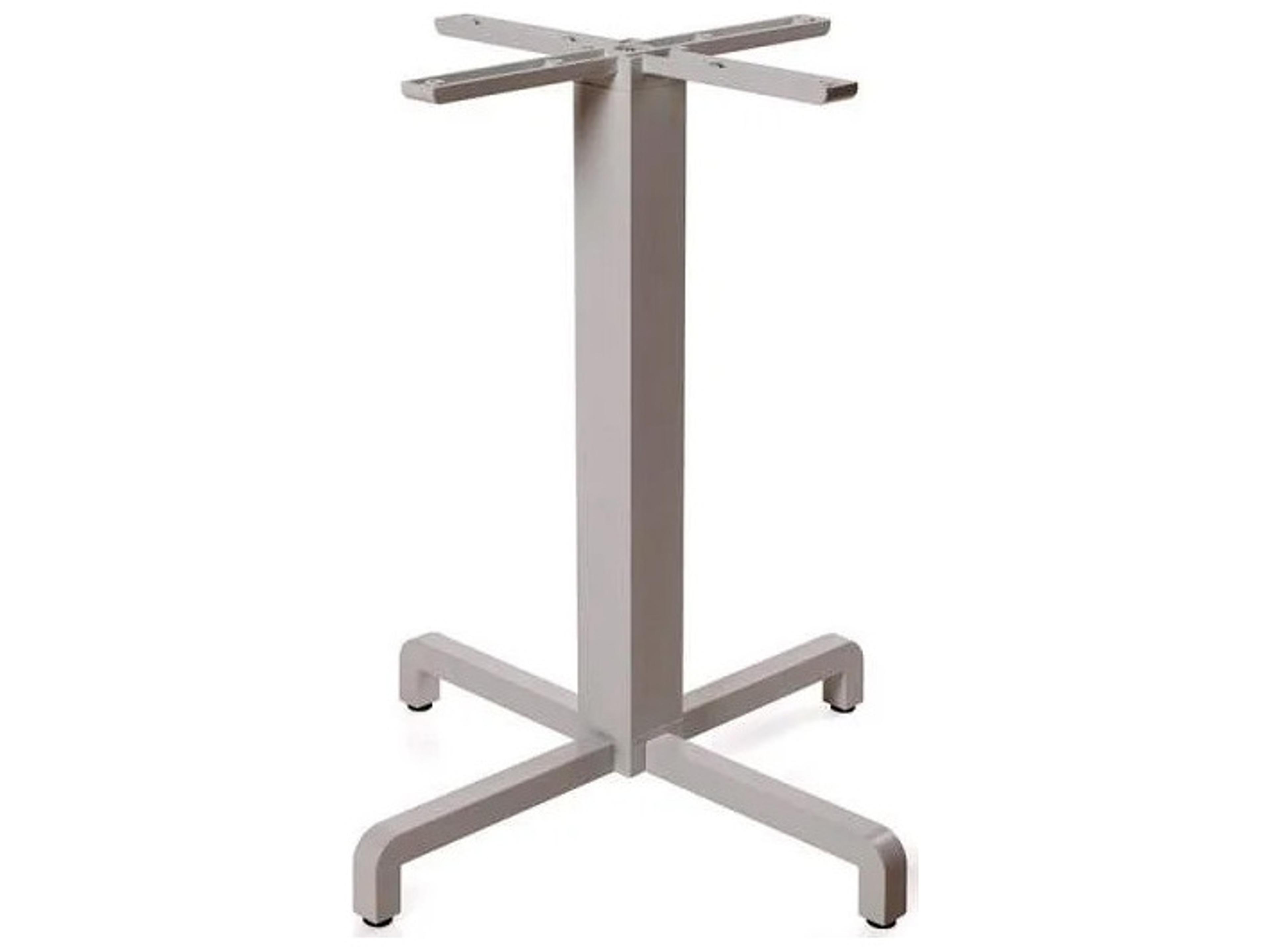 Fiore Aluminum Tortora Table Base