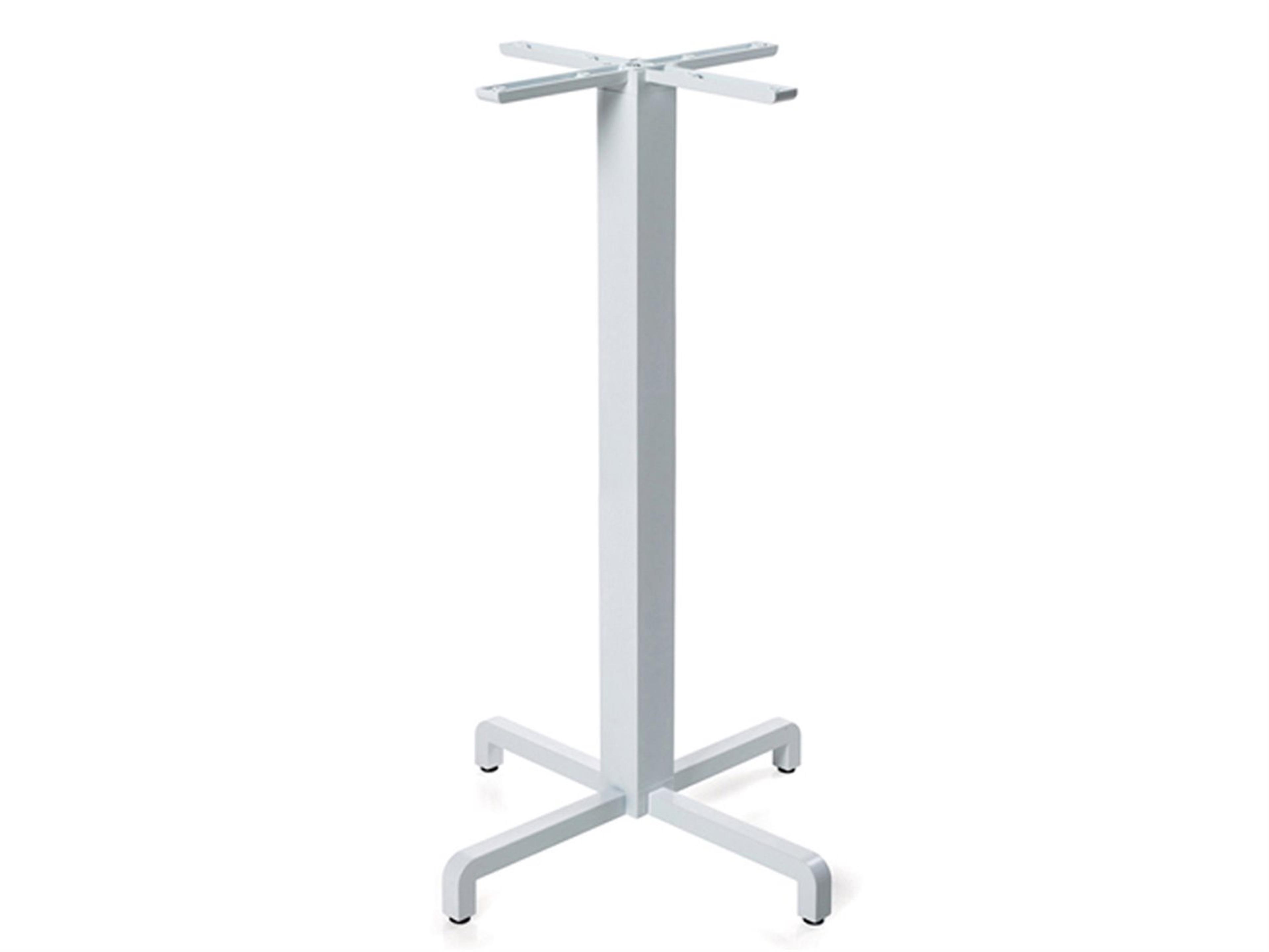 Fiore Aluminum Bianco Bar Height Table Base