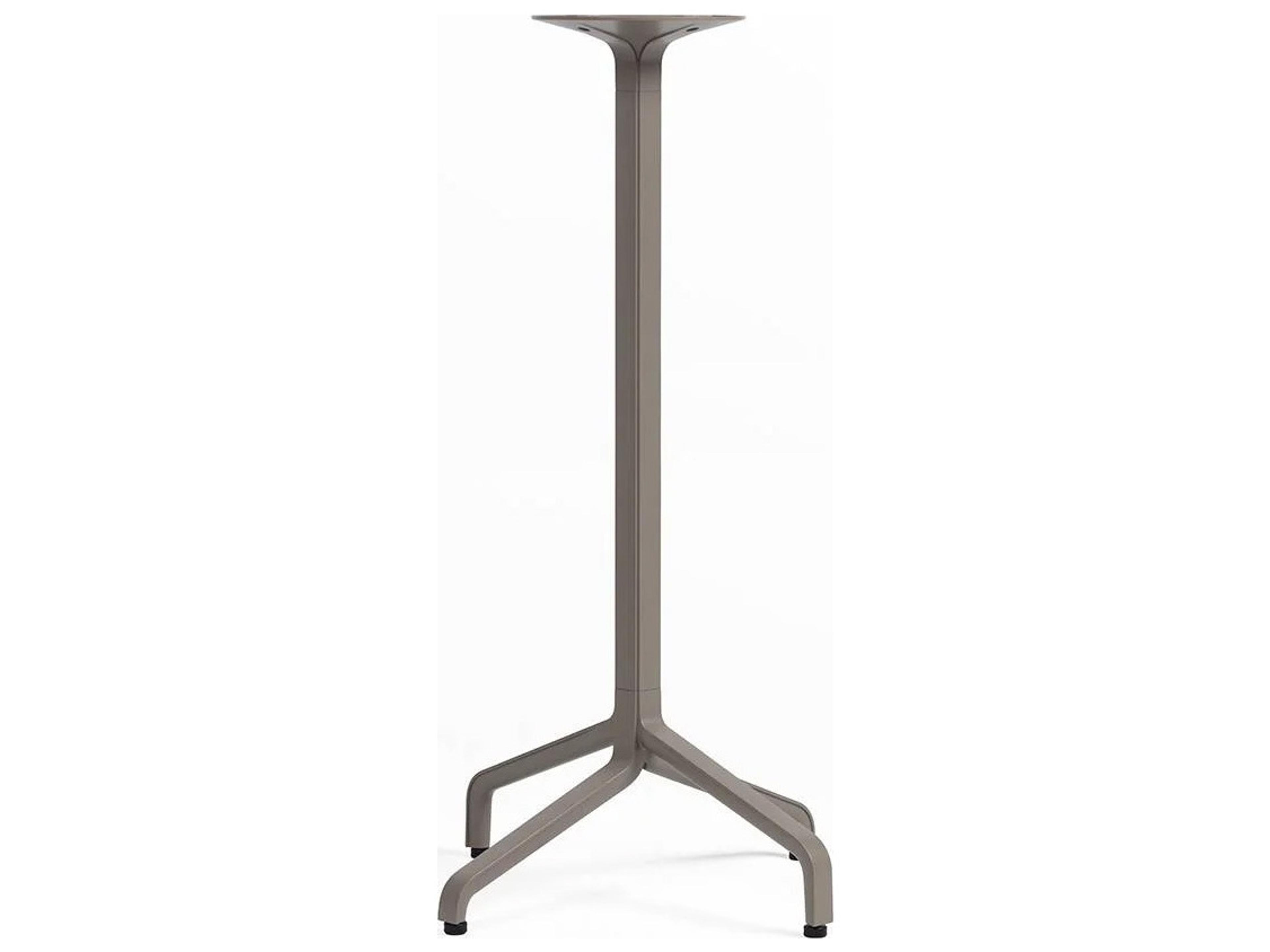Frasca High Fix Aluminum Tortora Table Base