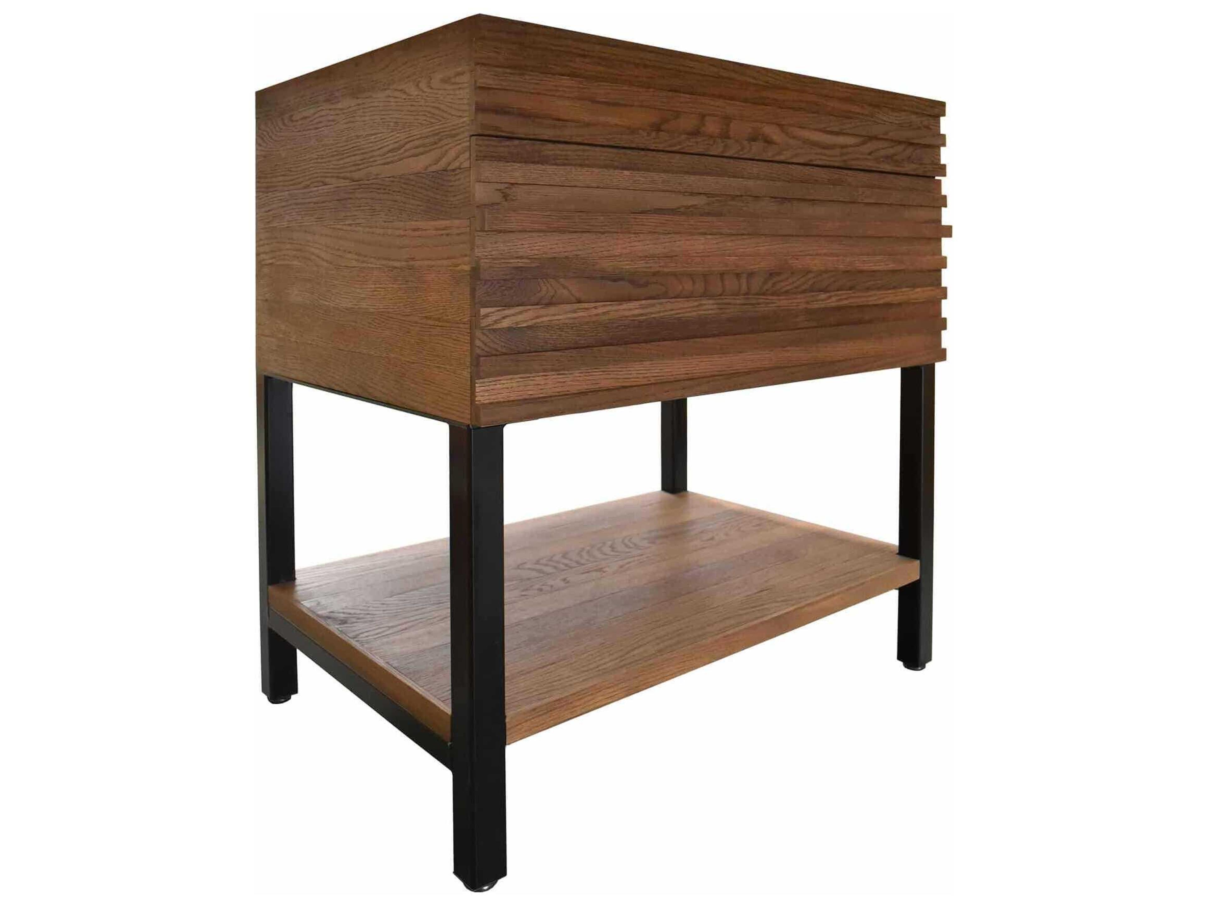 Winemaker Cask Oak 30" Vanity Base