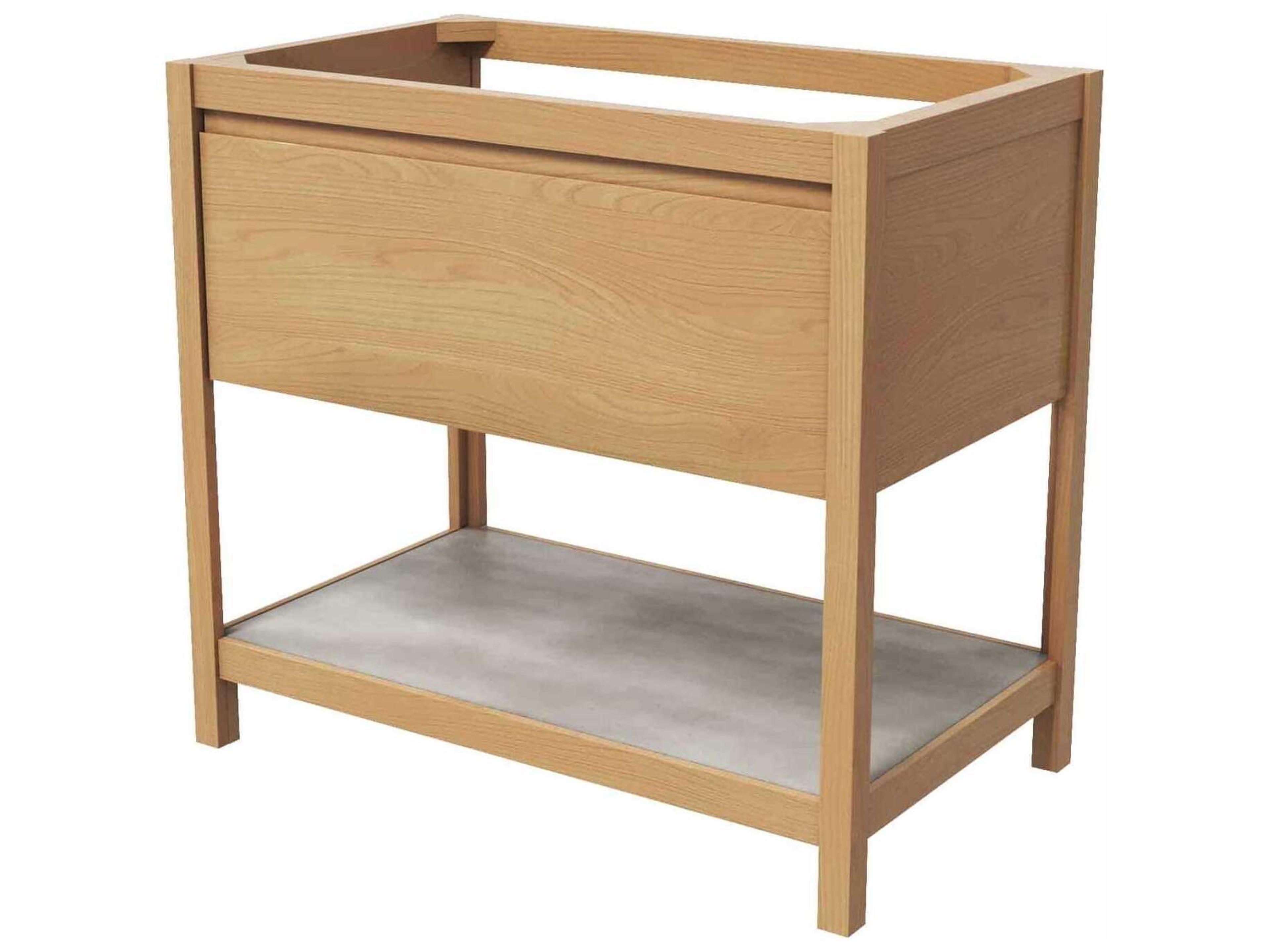 Solace Sunrise 36" Vanity Base with Ash Shelf