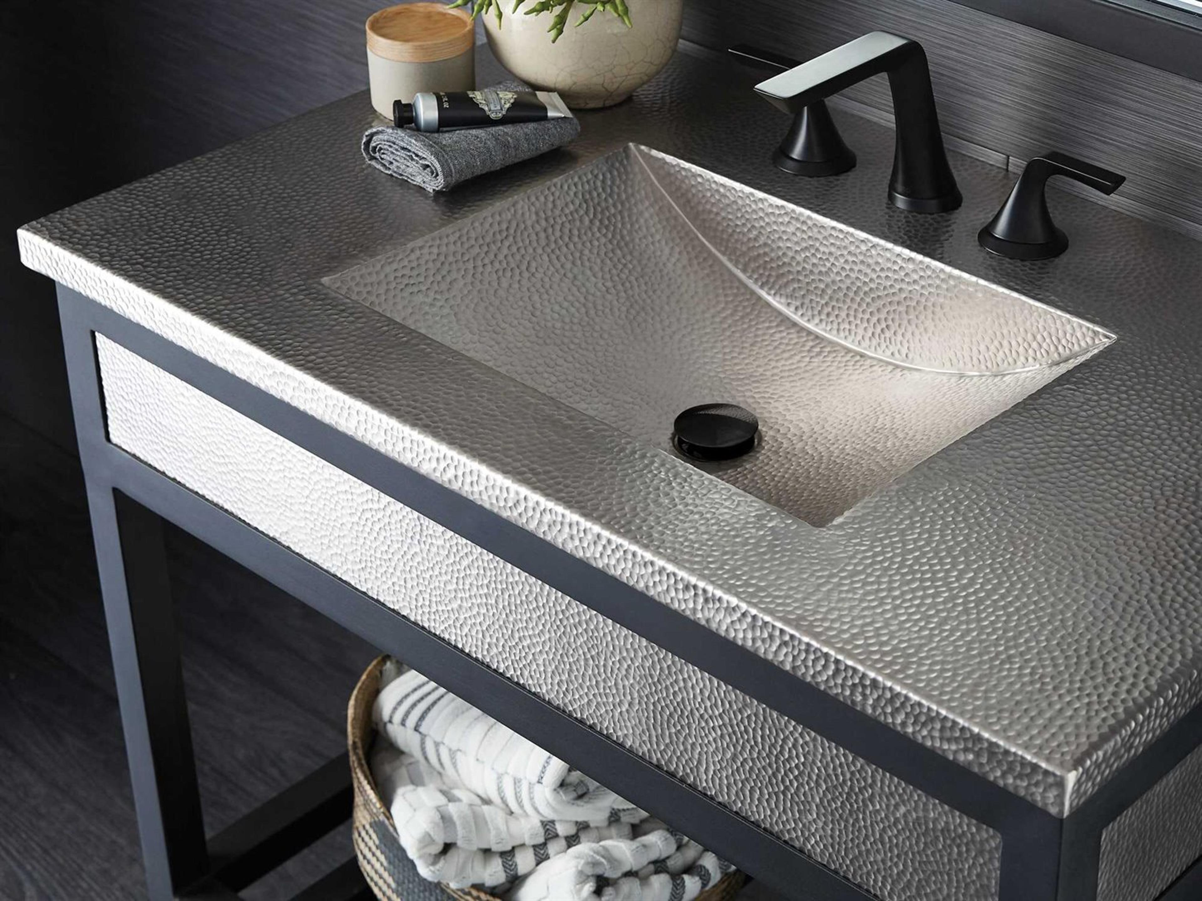 Native Trails Cozumel Brushed Nickel 36" Vanity Top