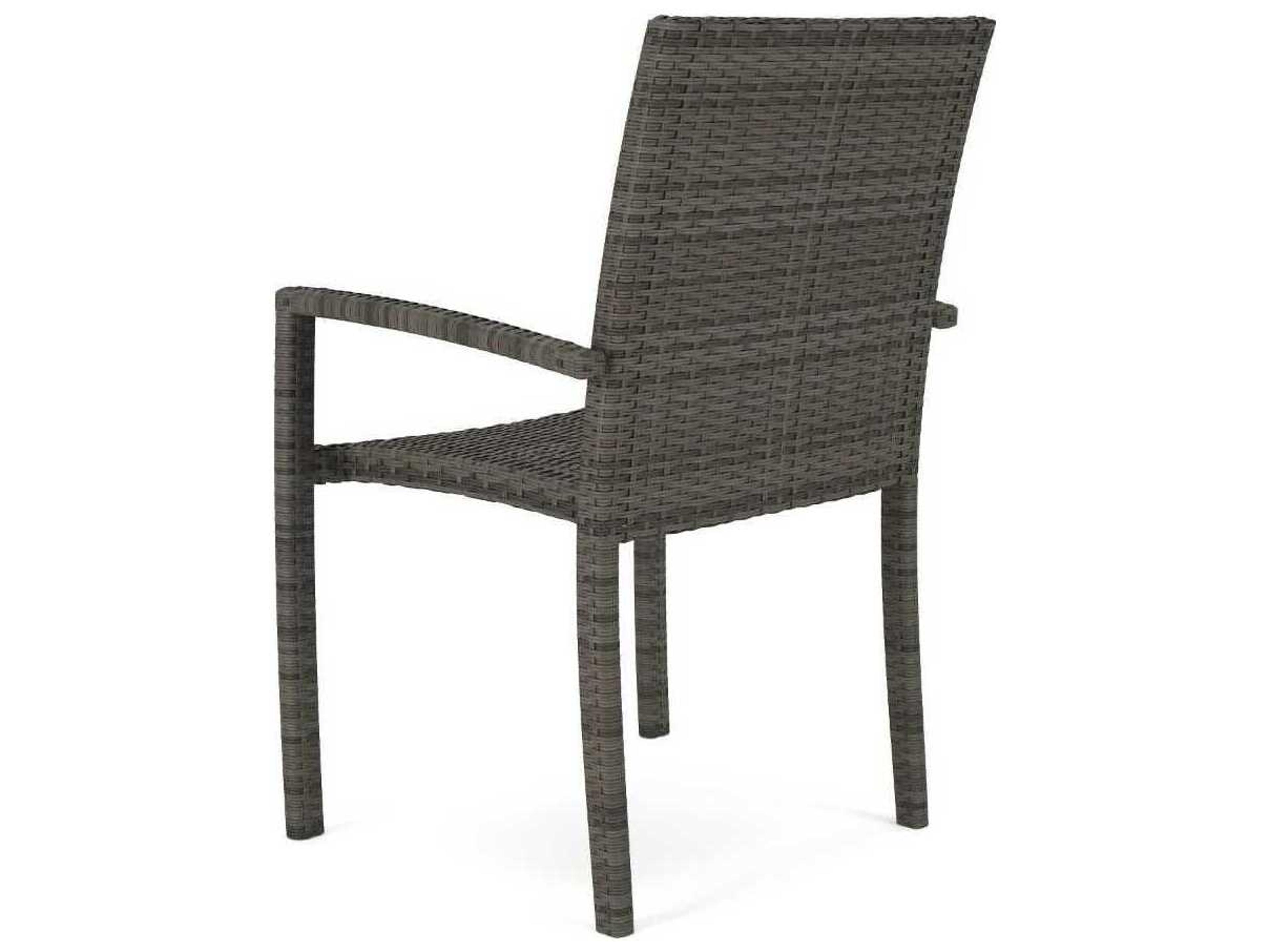 Forever Patio Ravello Wicker Stacking Dining Arm Chair